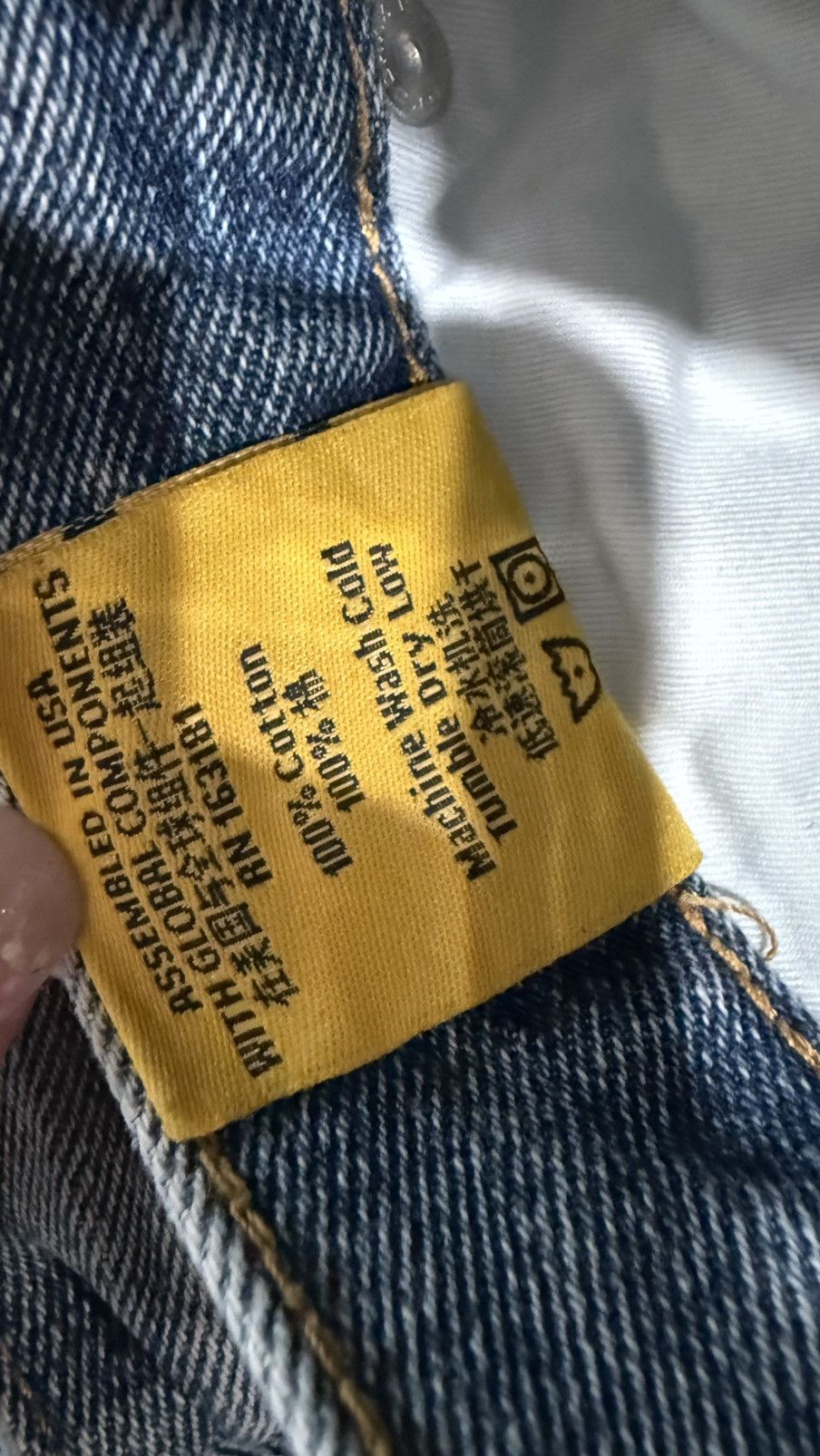 Rhude Rhude x McLaren Denim Embroidered Jean Size 32, color Blue Size US 32 / EU 48 - 8 Thumbnail