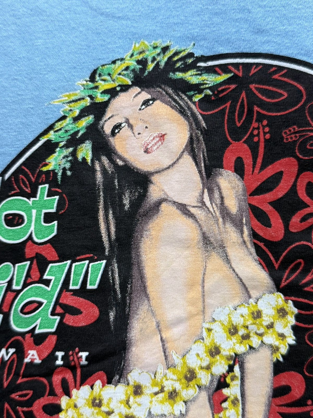 Vintage Vintage I Got Lei’d Hawaii Nekad Girl Surf Tee Size US L / EU 52-54 / 3 - 4 Thumbnail