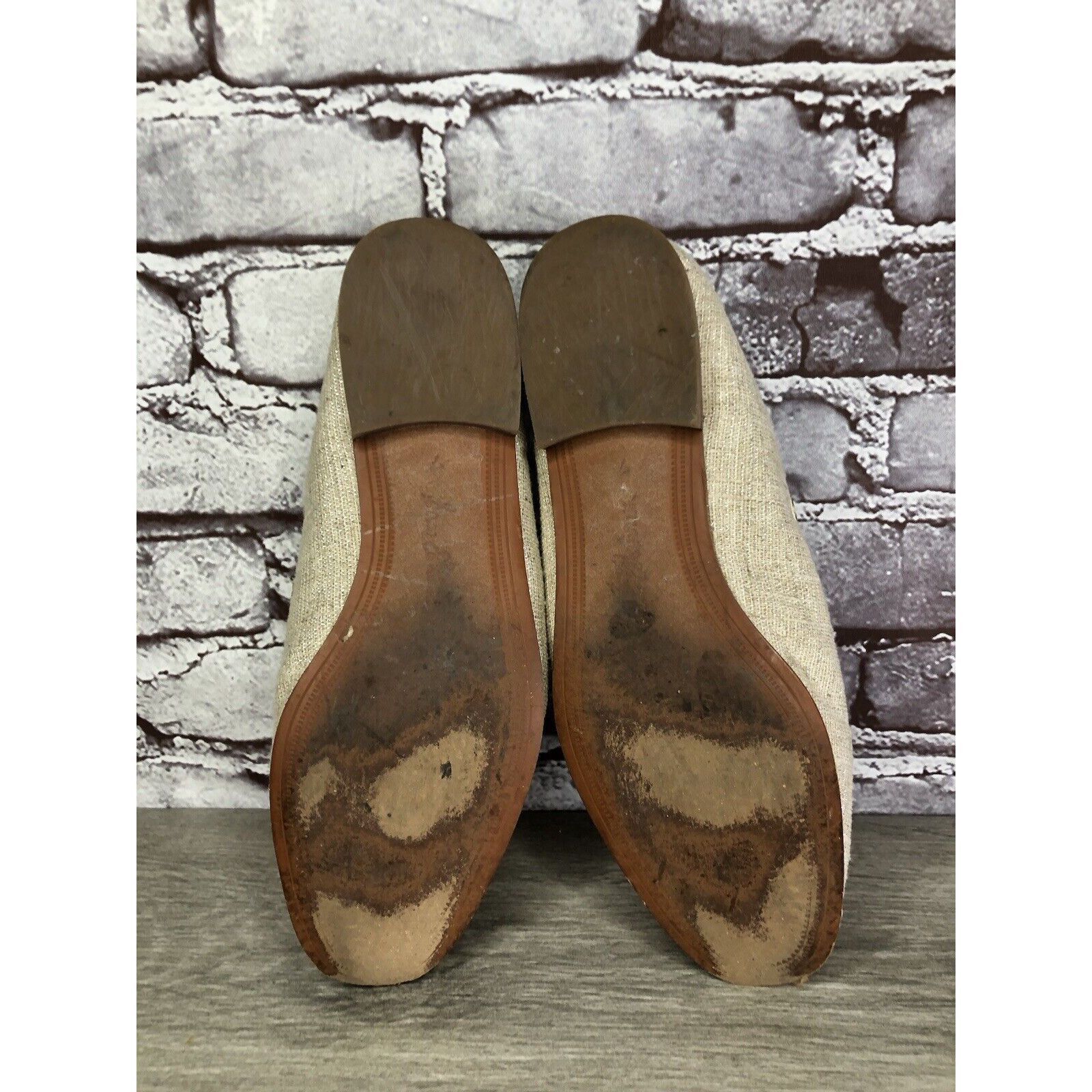 Sam Edelman Sam Edelman Lior Beige Leather Horsebit Almond Toe Slip On F Size US 7 / IT 37 - 16 Thumbnail