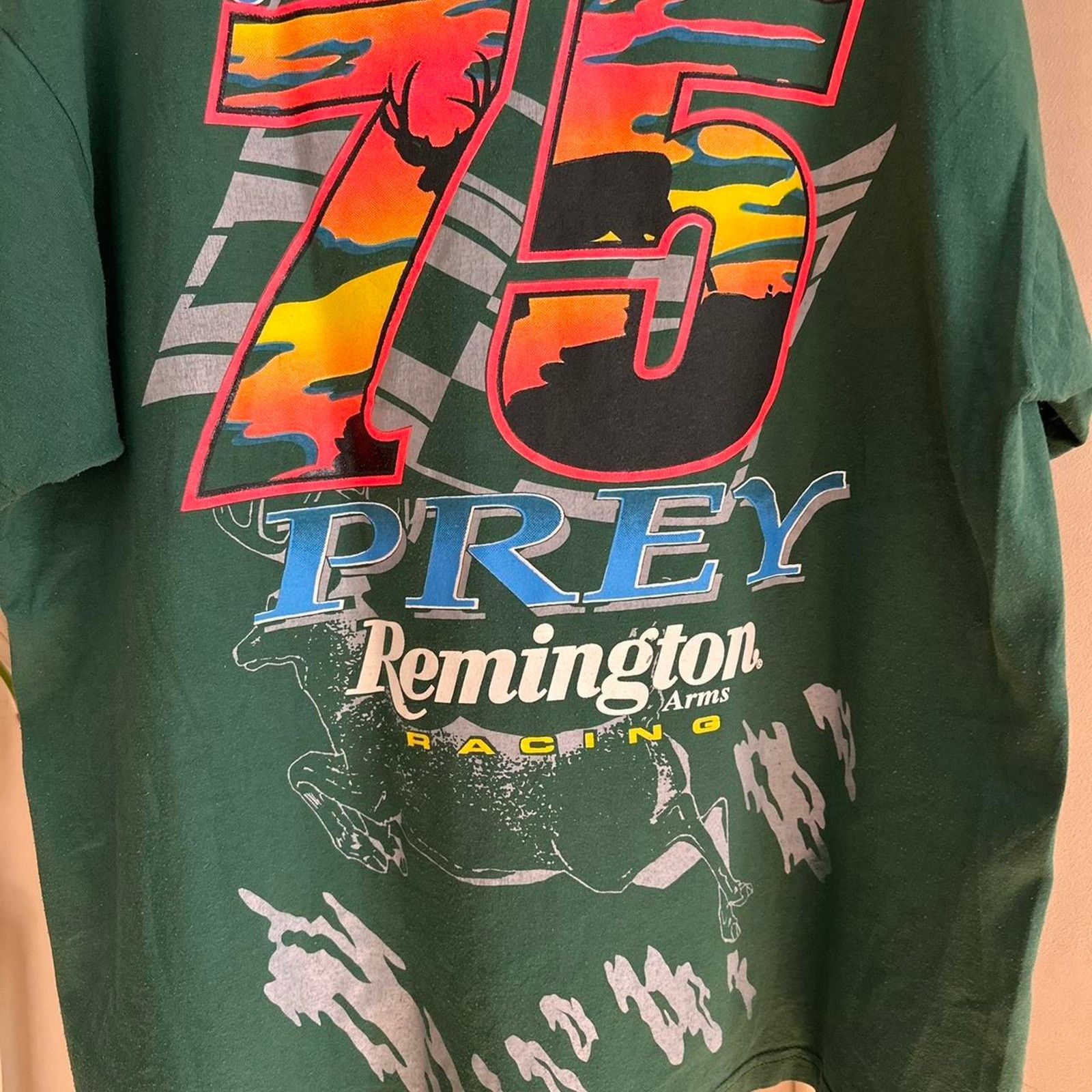NASCAR × Vintage Vintage Risk Mask NASCAR Shirt Size US XL / EU 56 / 4 - 4 Thumbnail