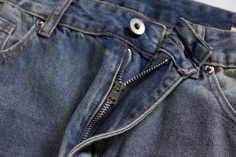 Jean American retro washed straight leg jeans for men Size US 32 / EU 48 - 4 Thumbnail