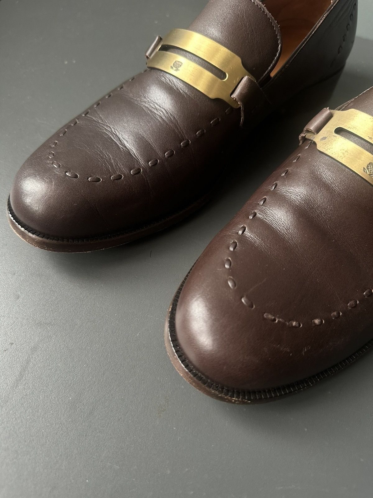 NAVYBOOT Navyboot Leather Loafers Size 40 Size US 7 / EU 40 - 7 Thumbnail