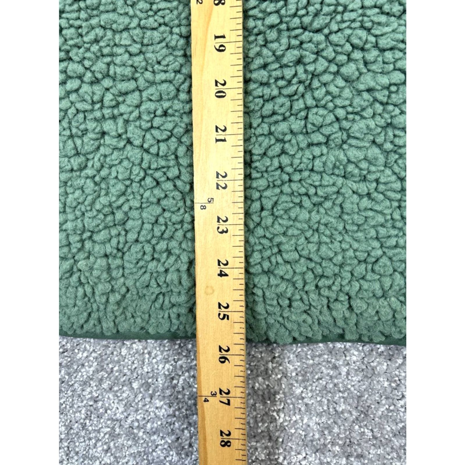 J.Crew J.CREW Jacket Womens Small Green Faux Fur Bomber Fleece Size S / US 4 / IT 40 - 8 Thumbnail