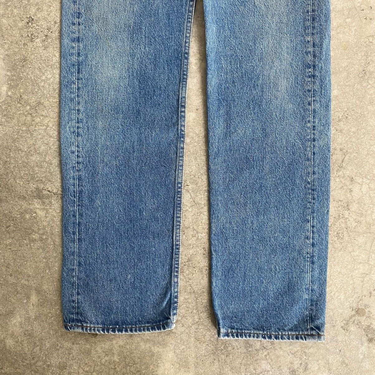 Levi's Vintage 90’s Levis 501 Faded Stonewashed Blue Denim Jeans Size US 30 / EU 46 - 6 Thumbnail