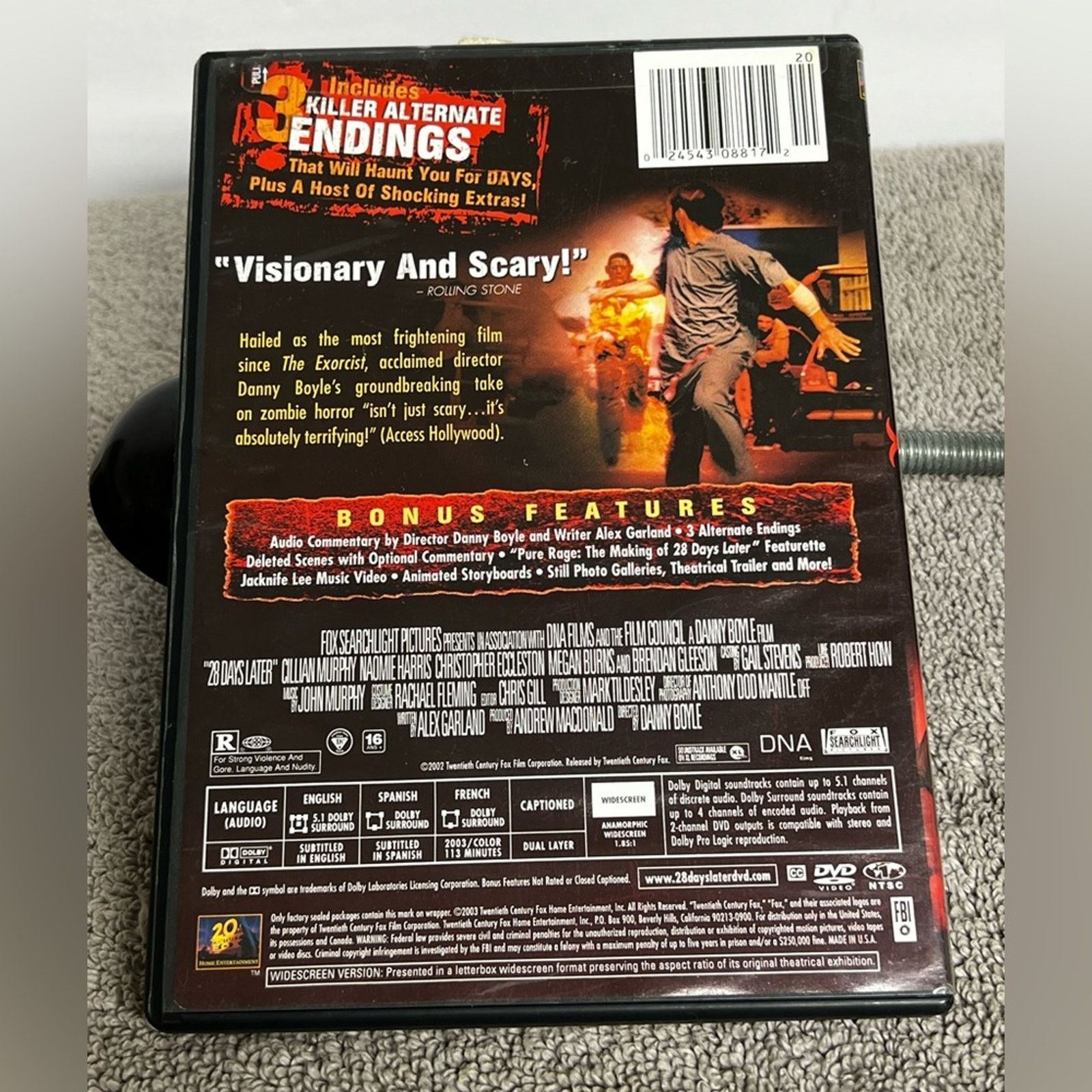 Other 28 Days Later... (DVD, 2003) Widescreen Special Edition Size ONE SIZE - 2 Thumbnail