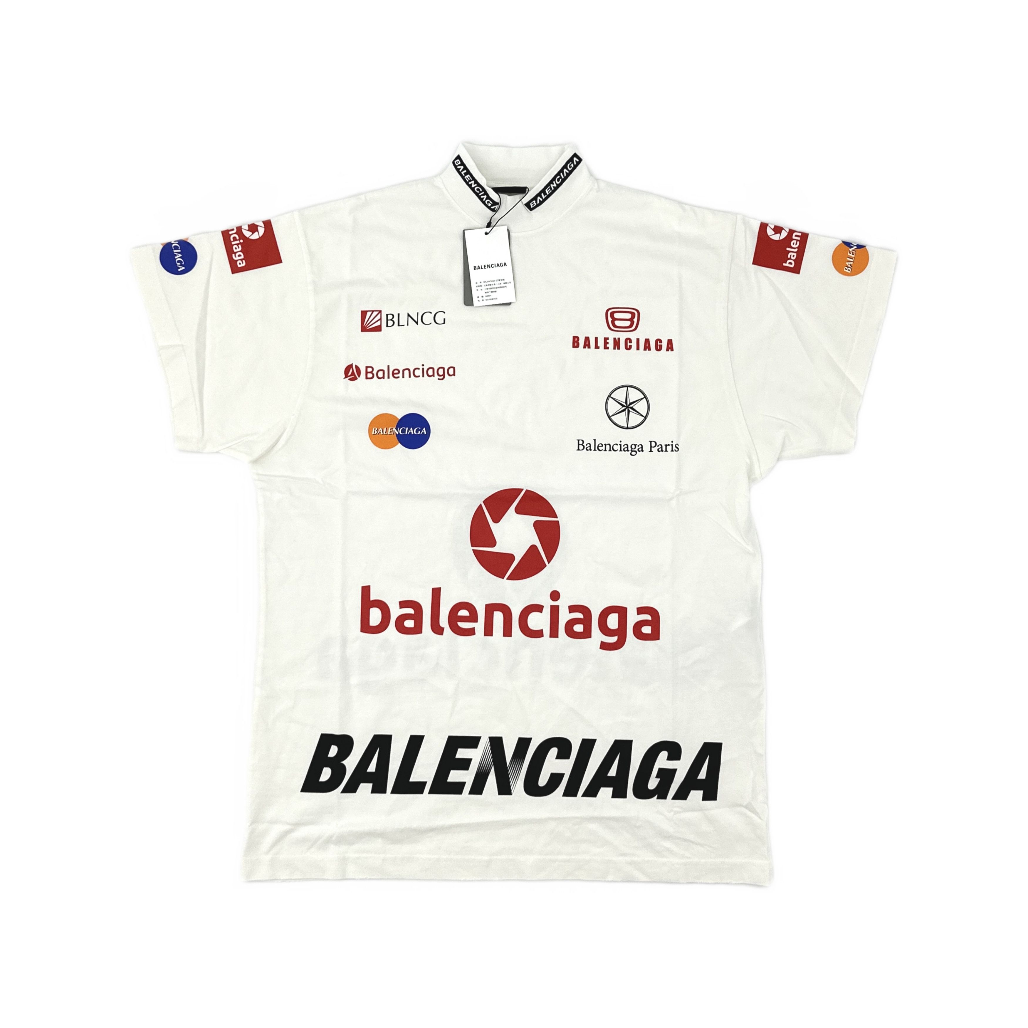 Balenciaga Balenciaga Logo Print Short Sleeve T-Shirt Size S Size US S / EU 44-46 / 1 - 1 Thumbnail