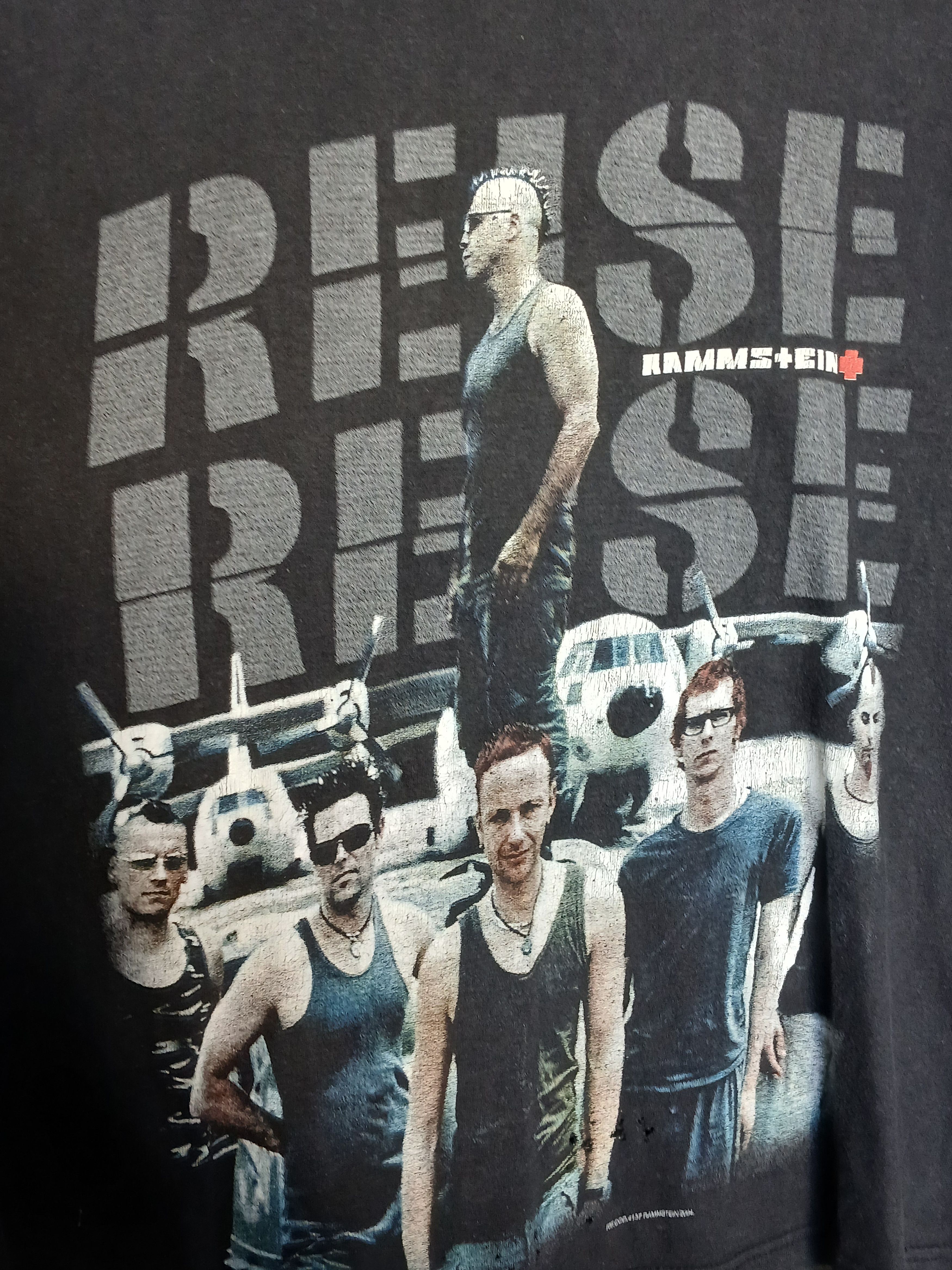 Band Tees Vintage 2004 Rammstein Reise Reise T-Shirt Size US S / EU 44-46 / 1 - 3 Thumbnail