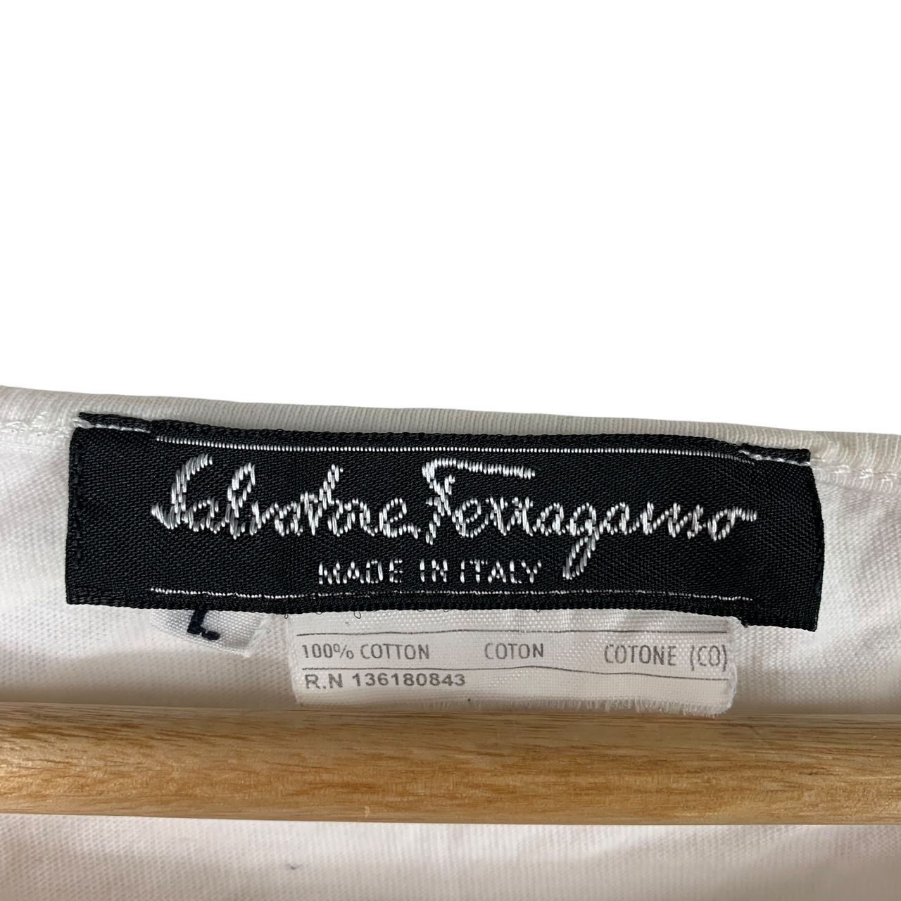 Designer × Salvatore Ferragamo × Vintage Vintage SALVATORE FERRAGAMO women tee Size L / US 10 / IT 46 - 3 Thumbnail