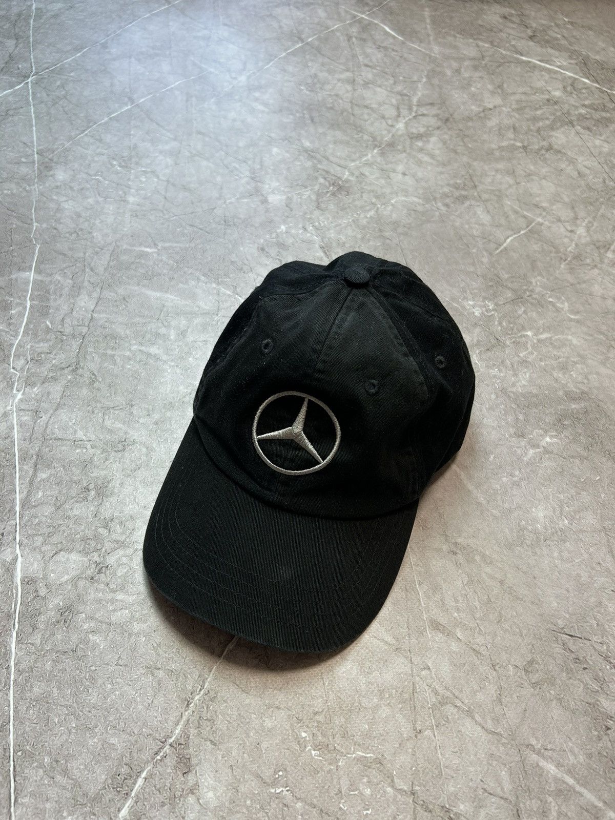 Mercedes-Benz × Vintage Vintage 90s Mercedes Benz Cap Hat Big Logo One Size Racing Size ONE SIZE - 2 Thumbnail