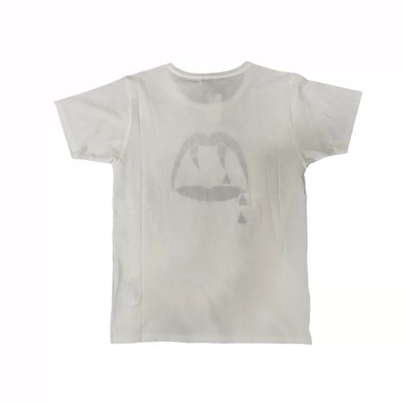 Saint Laurent Paris Saint Laurent Paris White thin round neck short sleeve Size S / US 4 / IT 40 - 6 Thumbnail