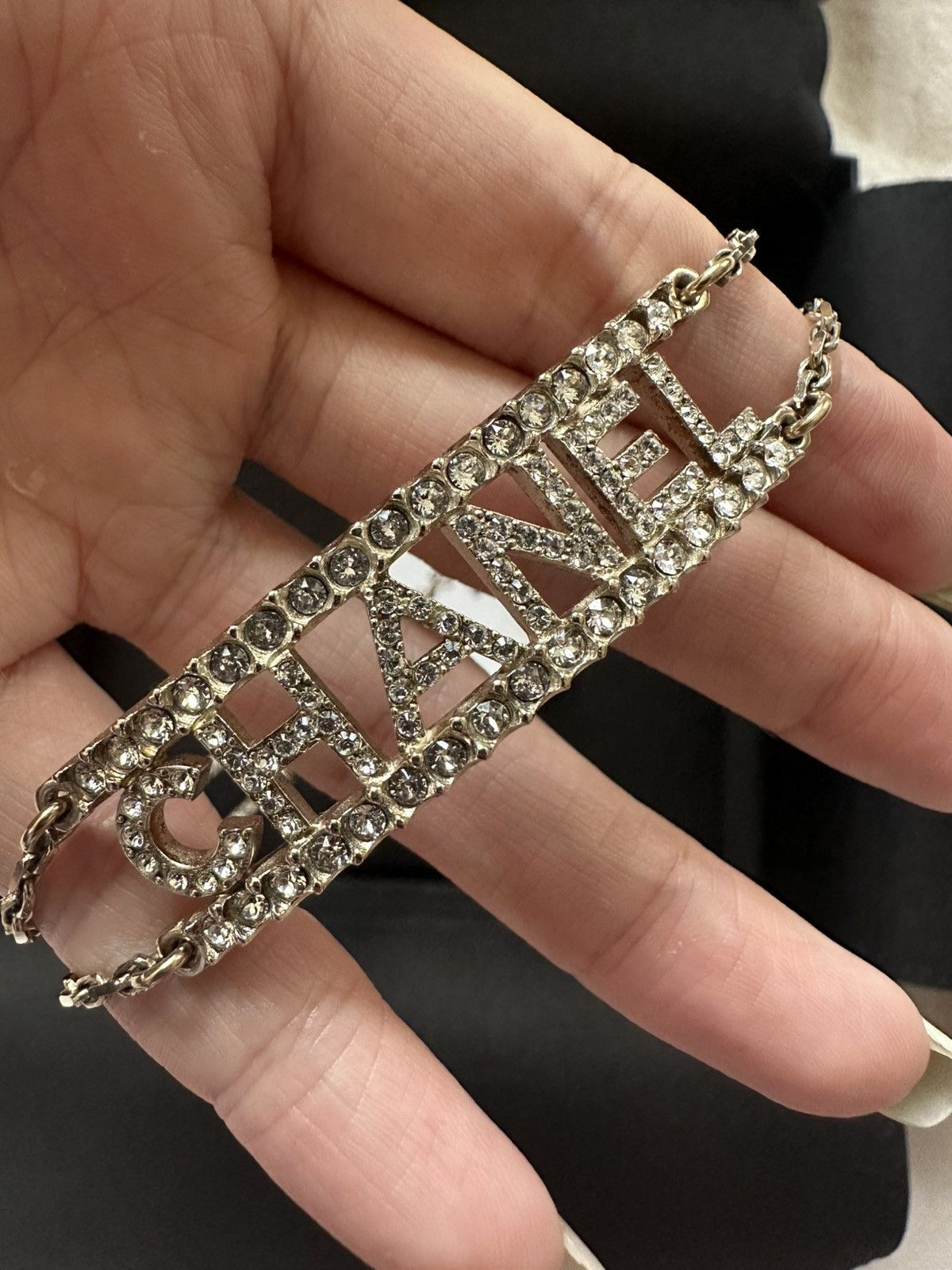 Chanel Chanel 22S rhinestone Choker/necklace Size ONE SIZE - 9 Thumbnail