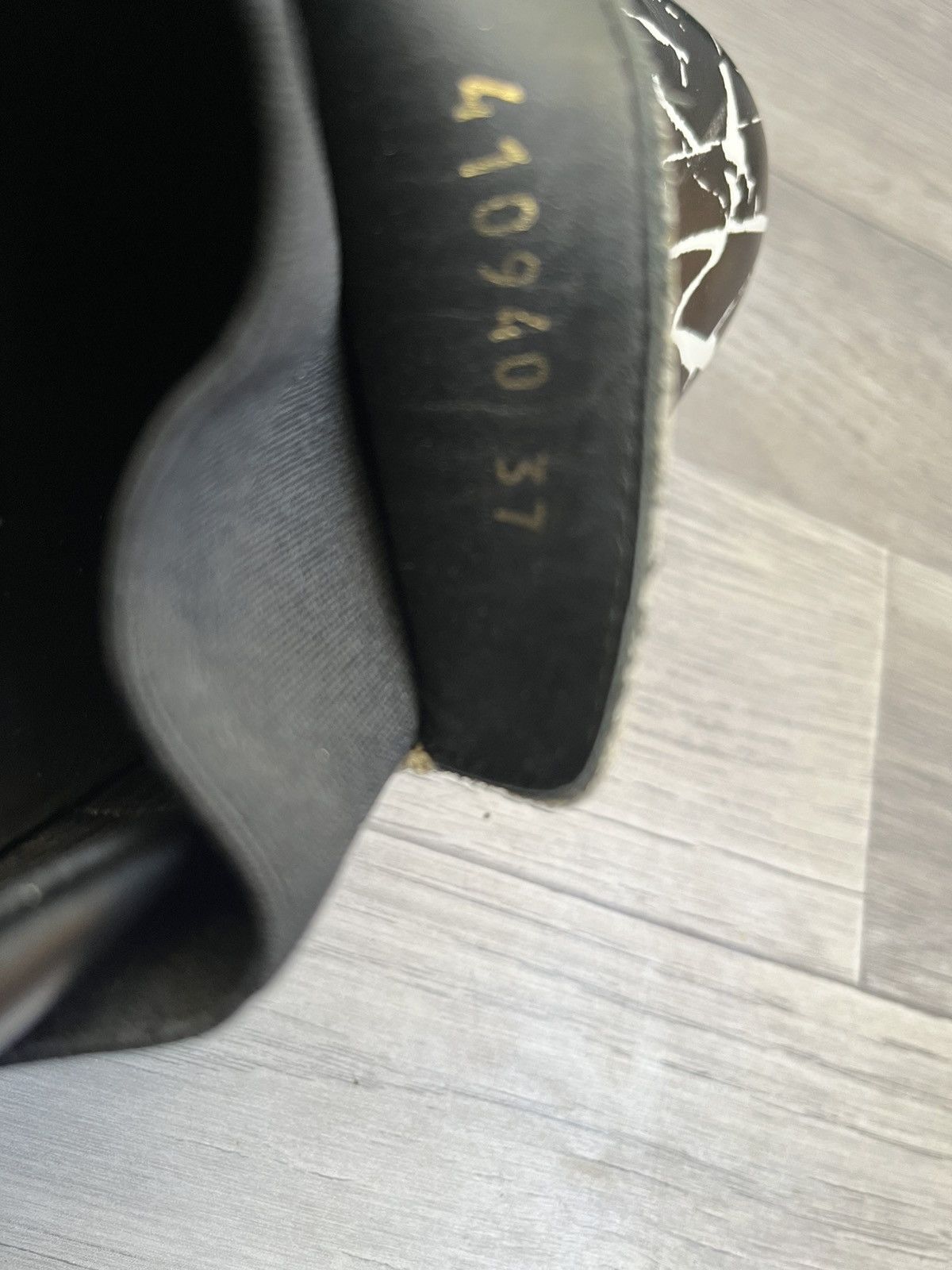 Balenciaga Balenciaga arena marble print slip on sneakers sz 37 Size US 7 / IT 37 - 11 Thumbnail