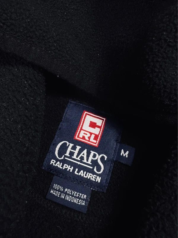 Ralph Lauren Vintage hoodie fleece usa Chaps Ralph Lauren black M Size US M / EU 48-50 / 2 - 4 Thumbnail