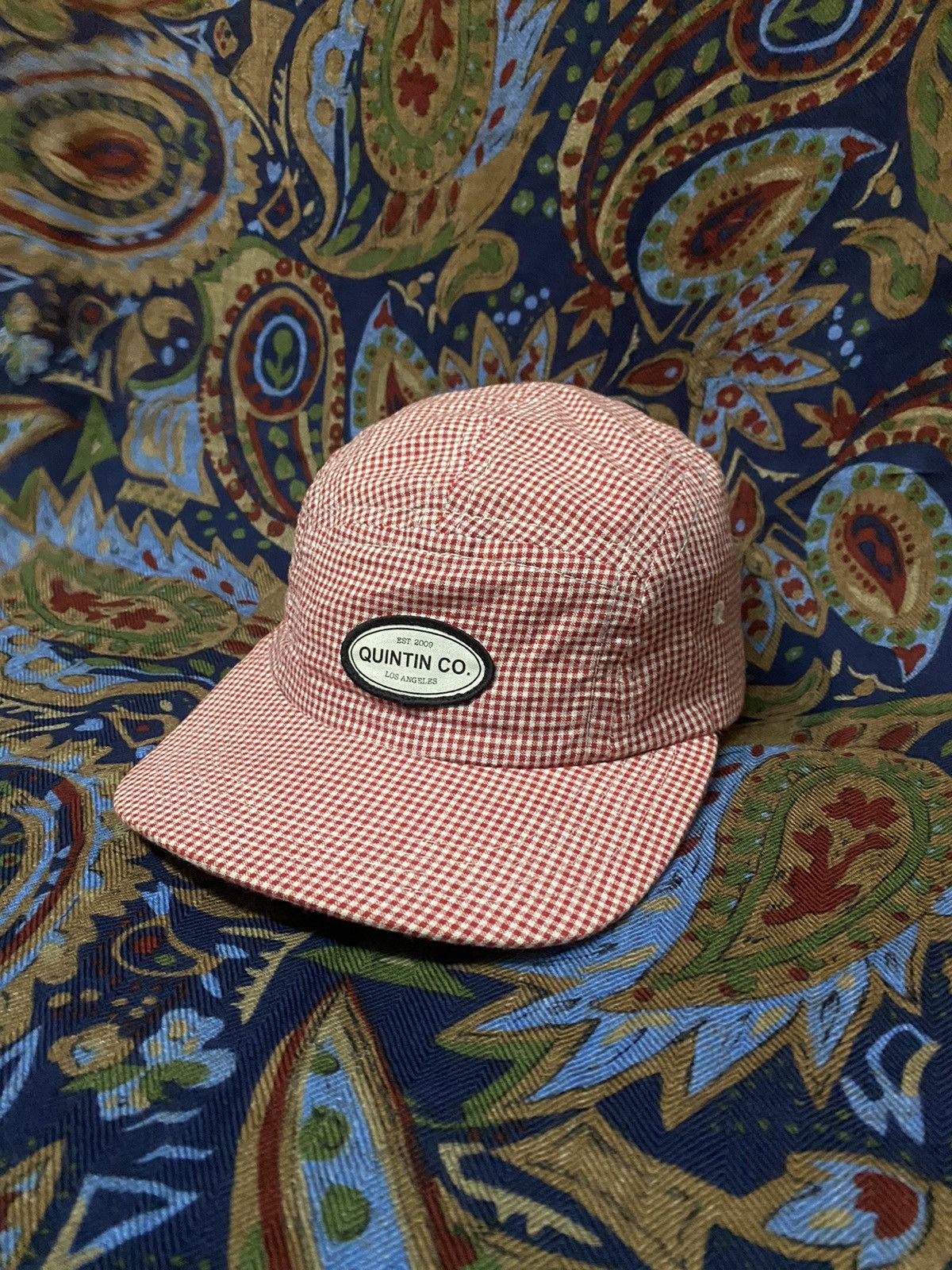 Hypebeast × Quintin Co. checker Los Angeles Quintin co. 5 panel Hypebeast Size ONE SIZE - 8 Thumbnail