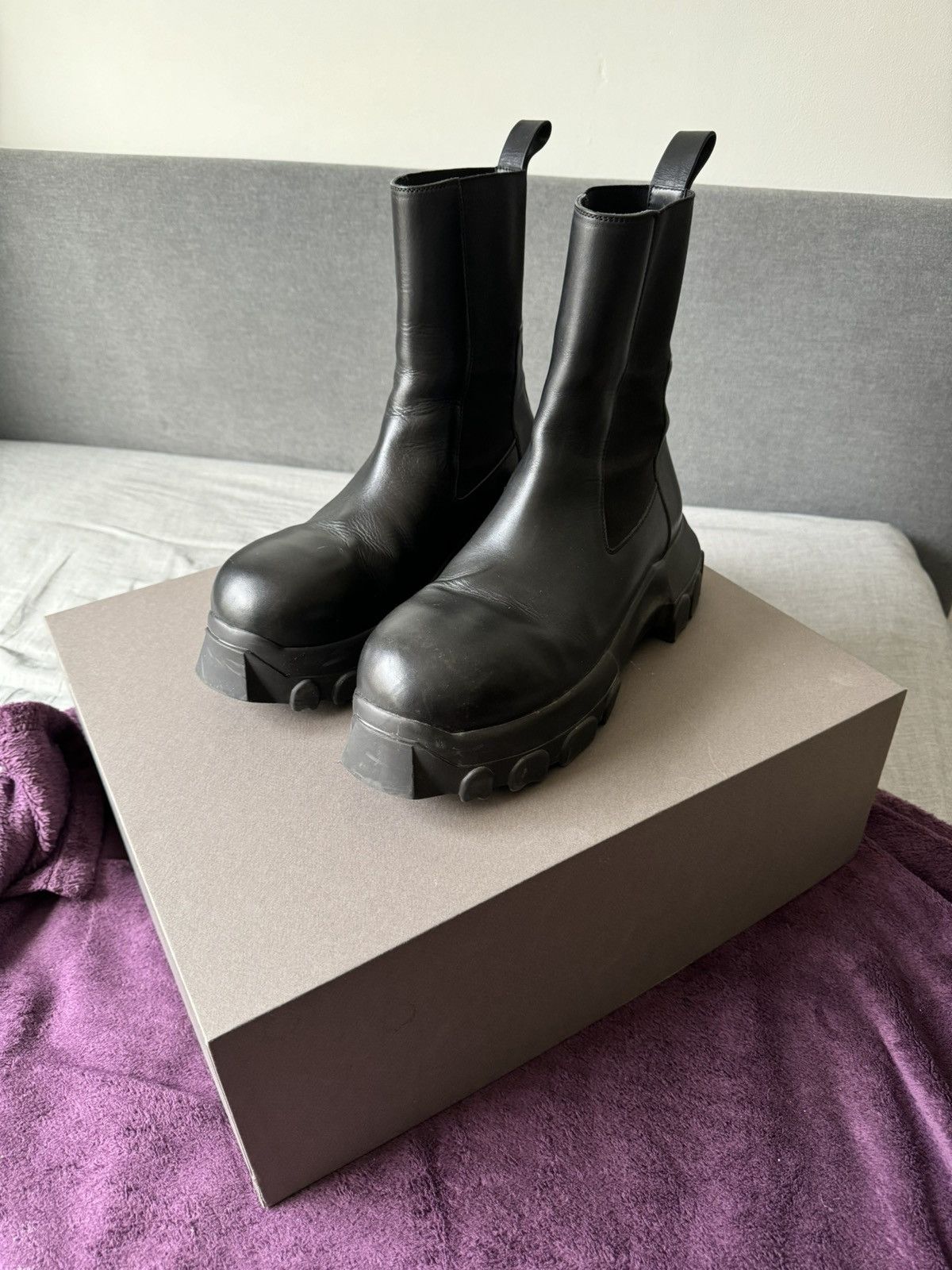 Rick Owens Rick Owens Bozo Tractor Boots | Grailed