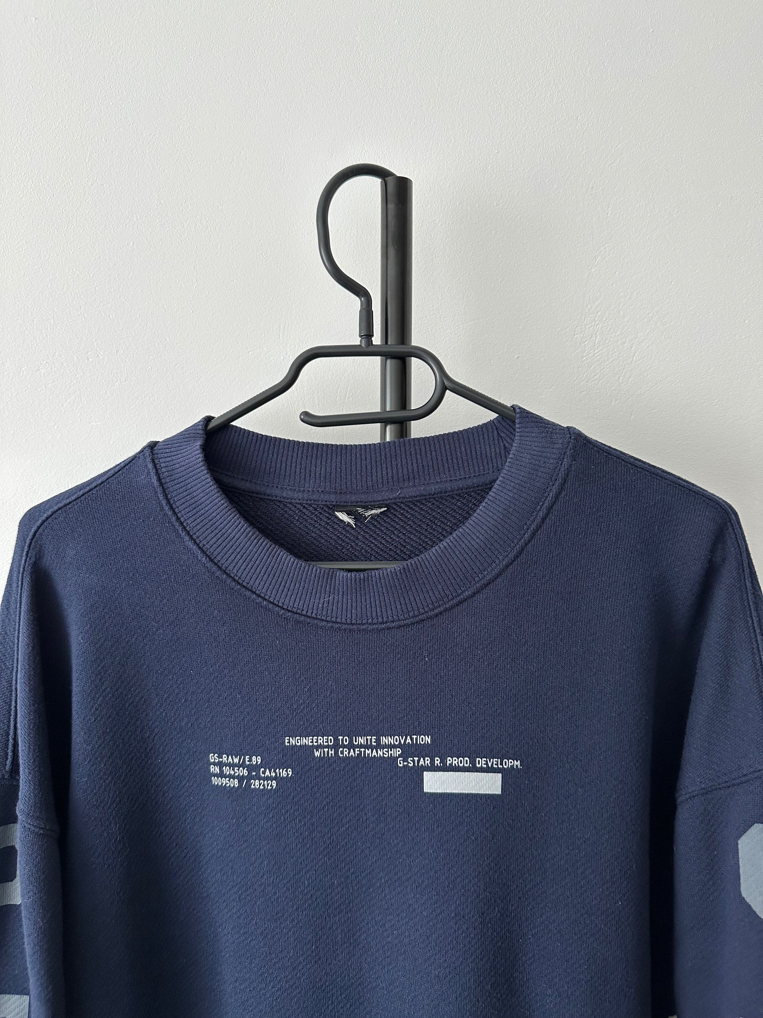 G-Star G-Star Raw SLEEVE GRAPHICS LOOSE SWEATER navy Size US L / EU 52-54 / 3 - 4 Thumbnail