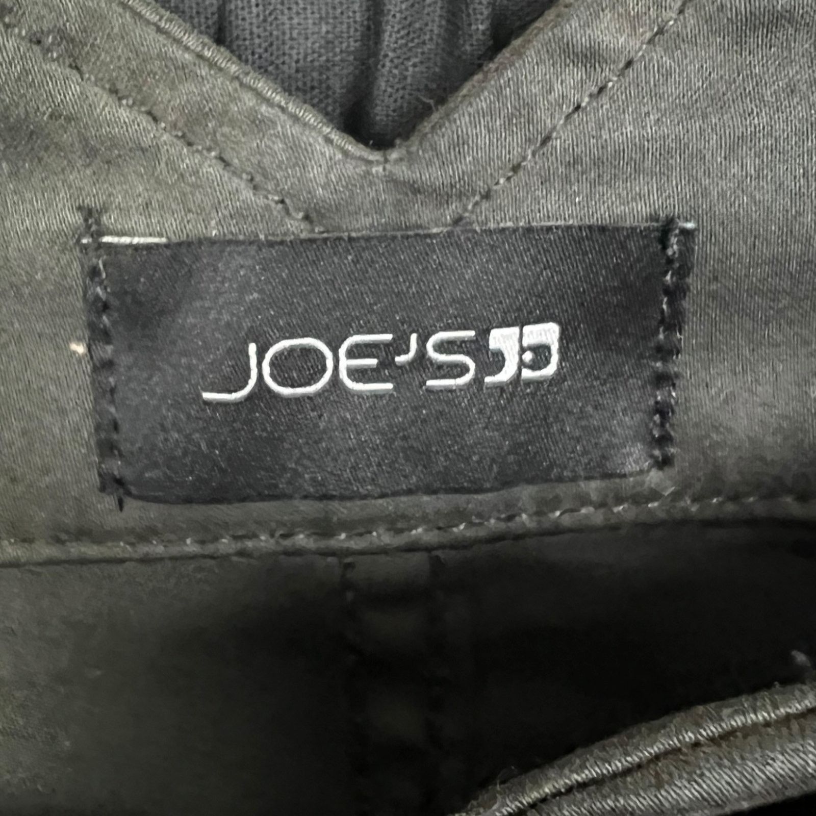 Joe's Joe's Jeans Women's 32 The Georgia High-Rise Button Black Size 32" / US 10 / IT 46 - 6 Thumbnail