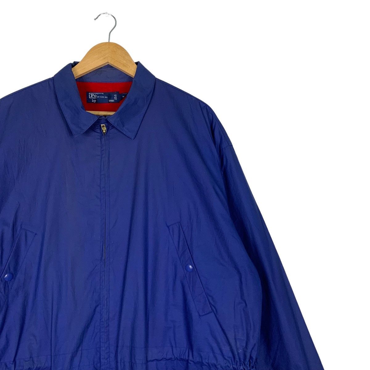 Polo Ralph Lauren POLO RALPH LAUREN Red Fleece Lined Blue Jacket #1124-C51 Size US XL / EU 56 / 4 - 5 Thumbnail