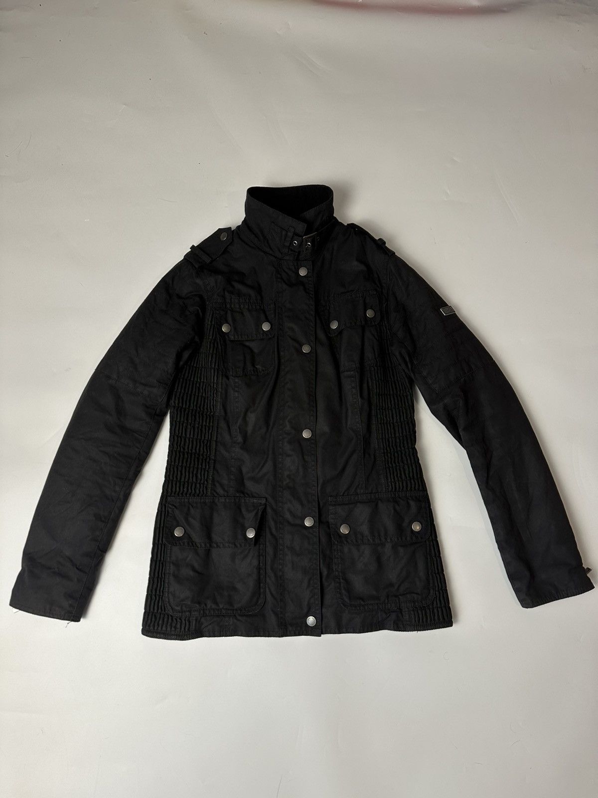 Barbour Barbour International Fireblade women Wax Jacket Size UK 12 Size XL / US 12-14 / IT 48-50 - 6 Thumbnail