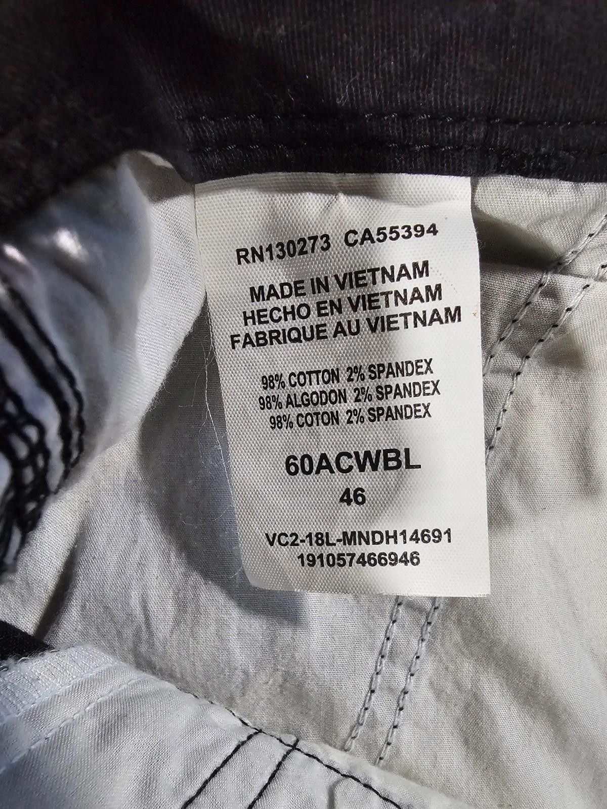 Wrangler Wrangler Sz 46 Cargo Shorts Black Size US 44 / EU 60 - 7 Thumbnail