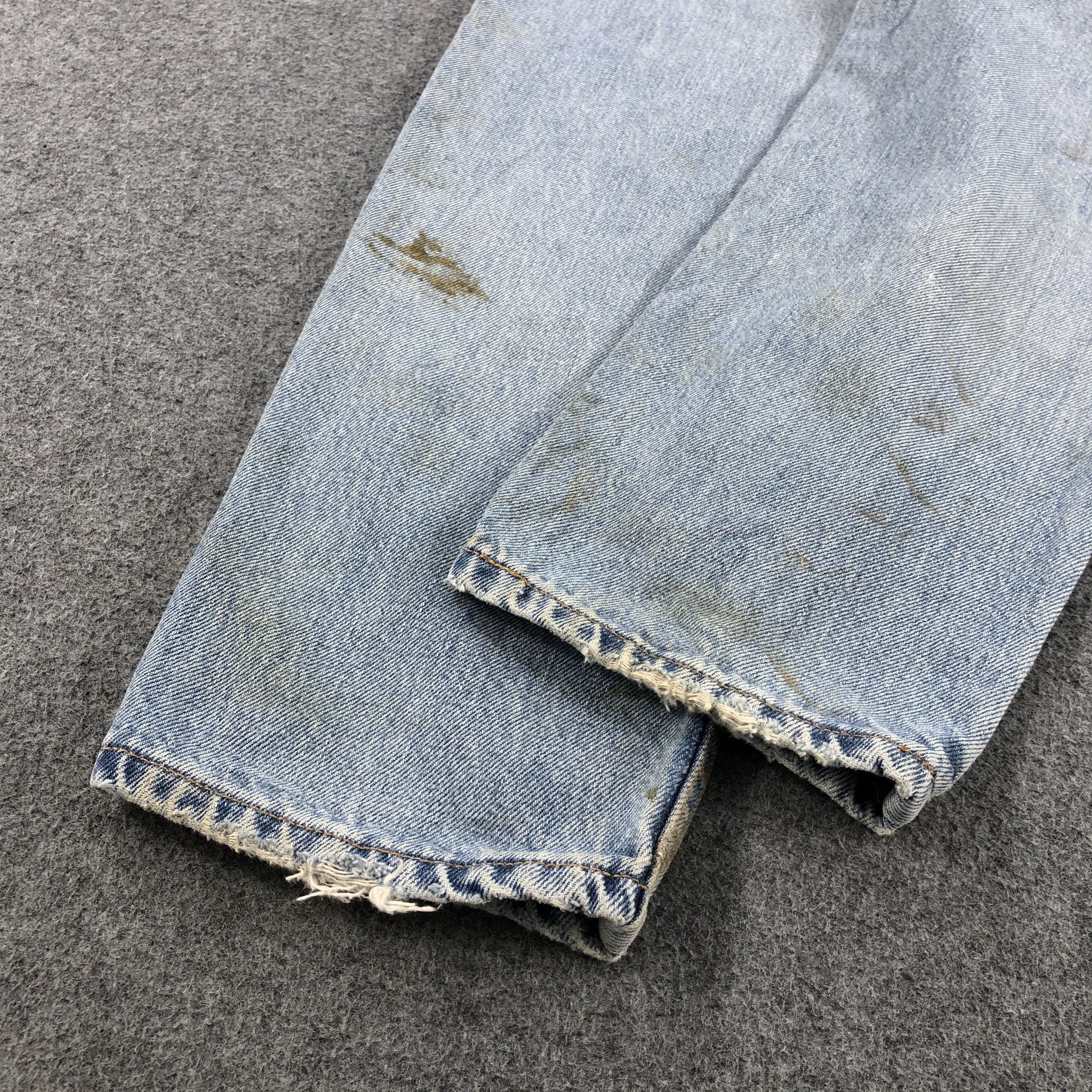 Levi's × Vintage 90s Vintage Light Wash Levis 550 Jeans-JM1705 Size US 29 - 5 Thumbnail