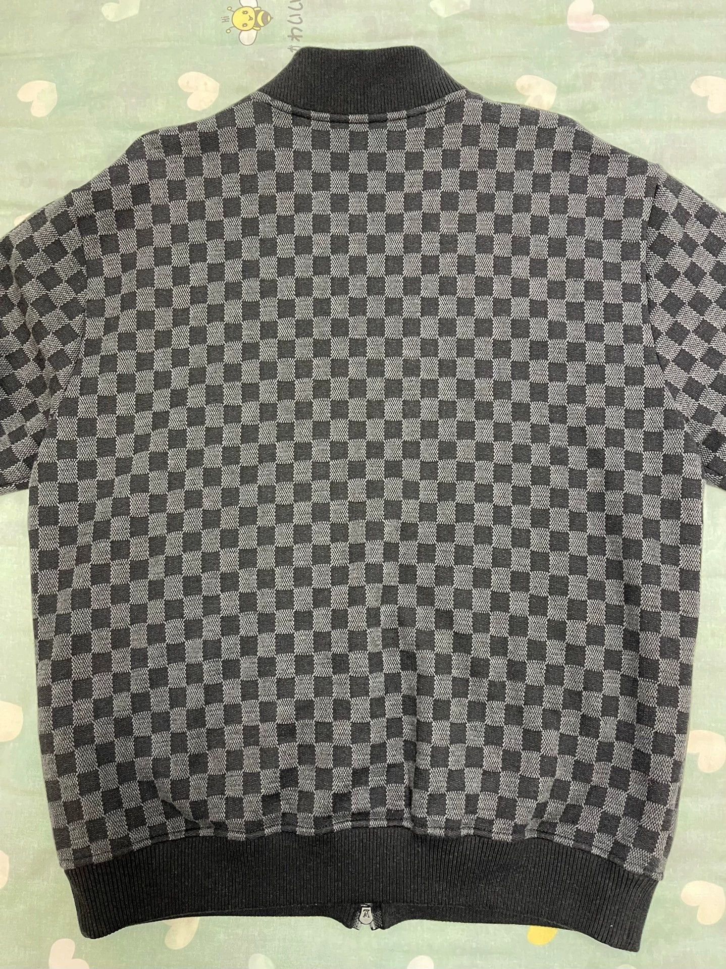 Louis Vuitton LV Damier Black Men's XL Regular Fit Jacket Size US XL / EU 56 / 4 - 2 Thumbnail