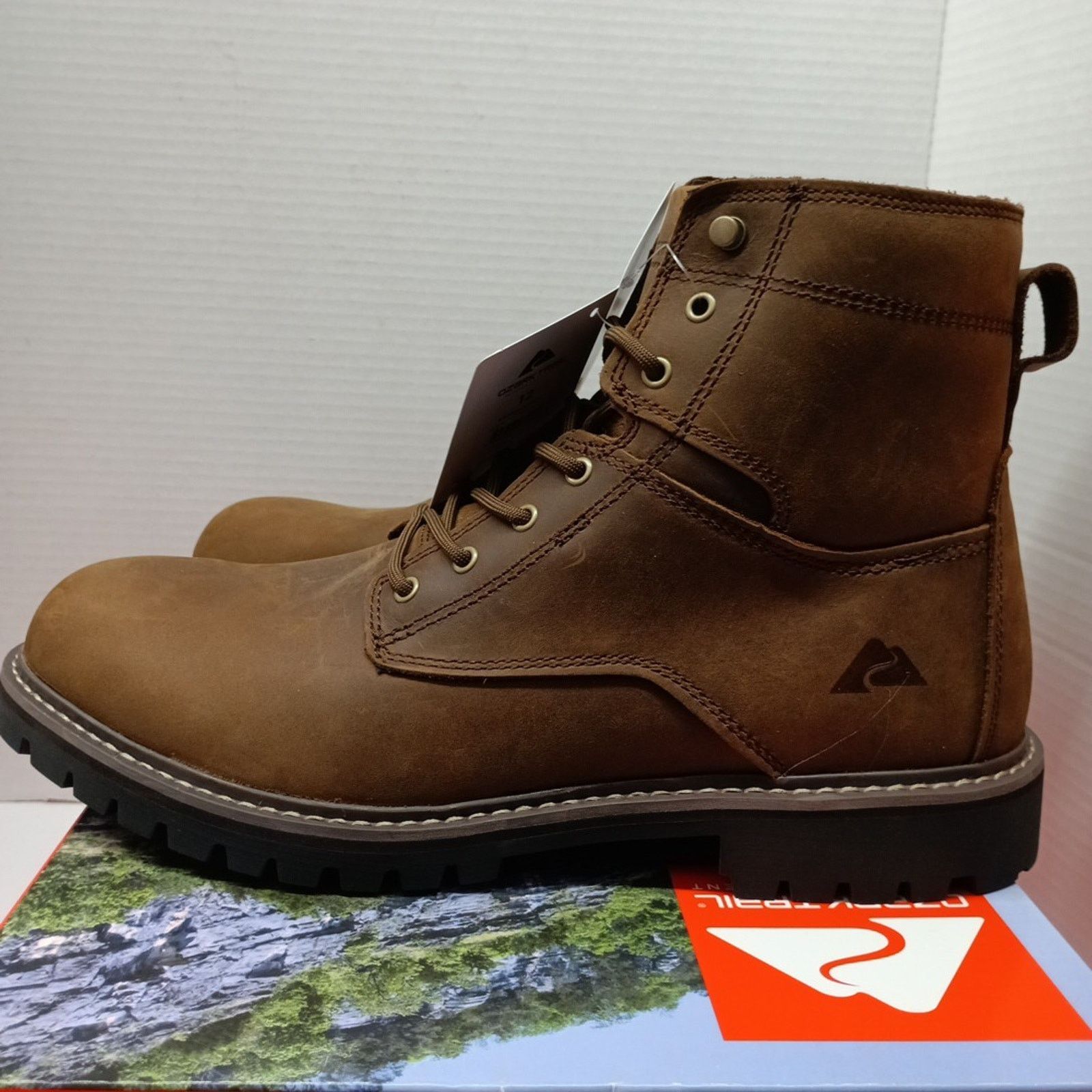 Other Ozark Trail Men's Range Mountain Hiking Boots Size 12 Brown Size US 12 / EU 45 - 4 Thumbnail