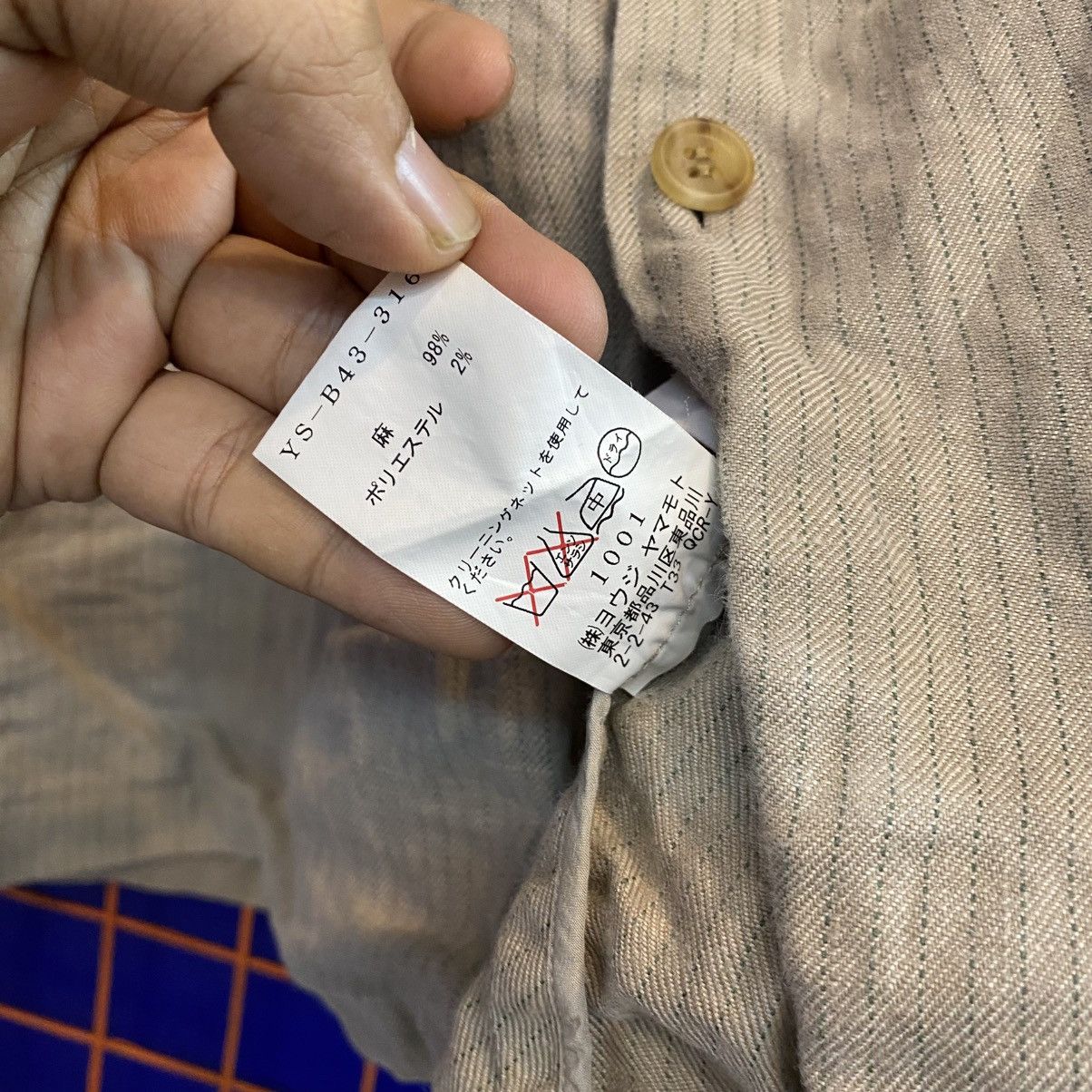 Yohji Yamamoto Vintage Yohji Yamamoto Shirt Japanese Brand Designer Style Size US M / EU 48-50 / 2 - 5 Thumbnail