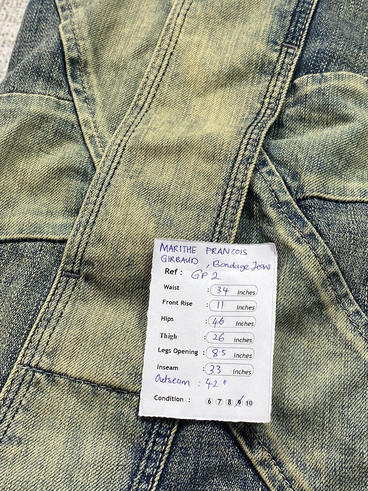Marithe + Francois Girbaud GRAIL🔥M+FG Archieve Multi Pocket Bondage Flight Baggy Pants Size US 34 / EU 50 - 16 Thumbnail