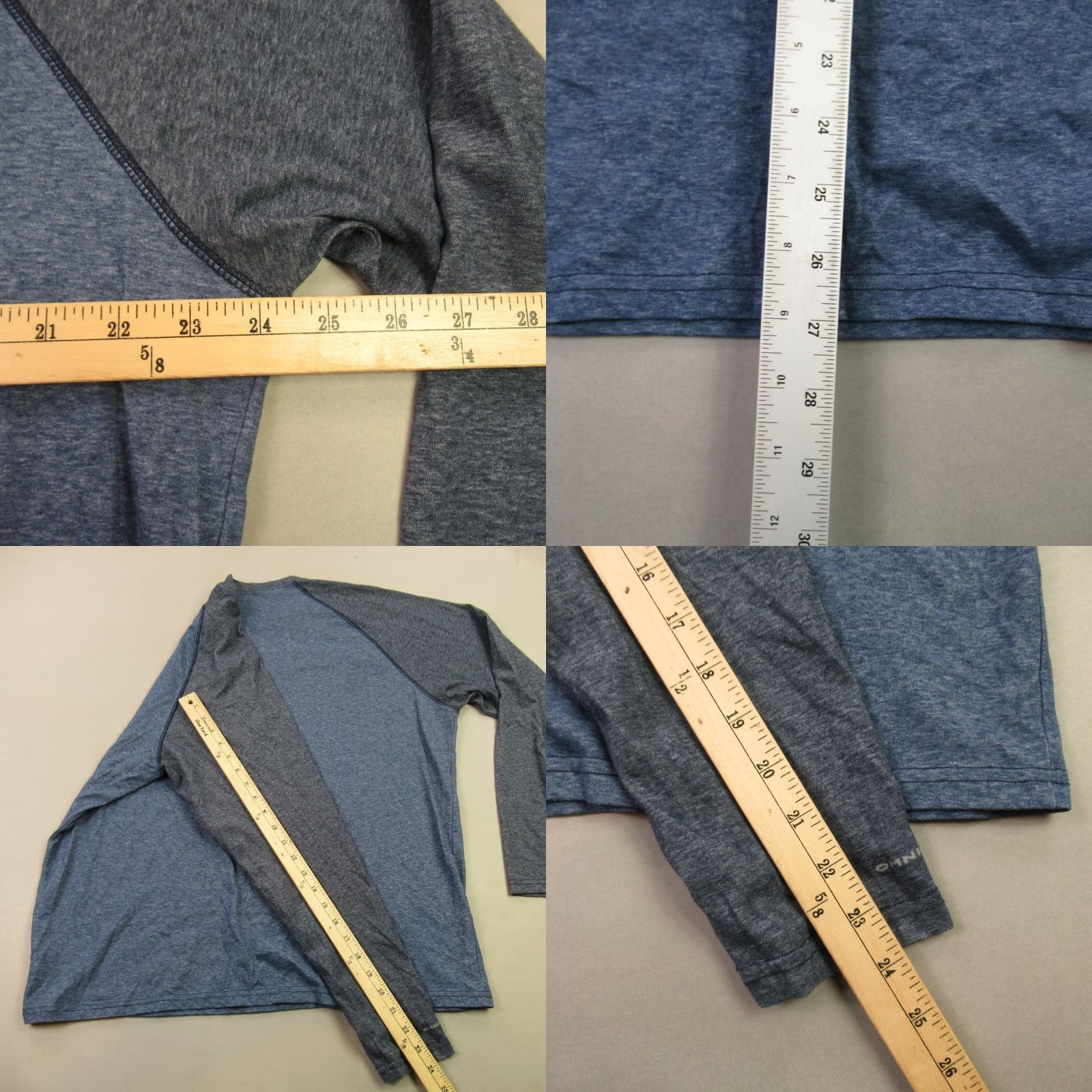 Vintage Columbia Shirt Men XL Long Sleeve Crew Neck blue Lightweight Size US XL / EU 56 / 4 - 8 Thumbnail