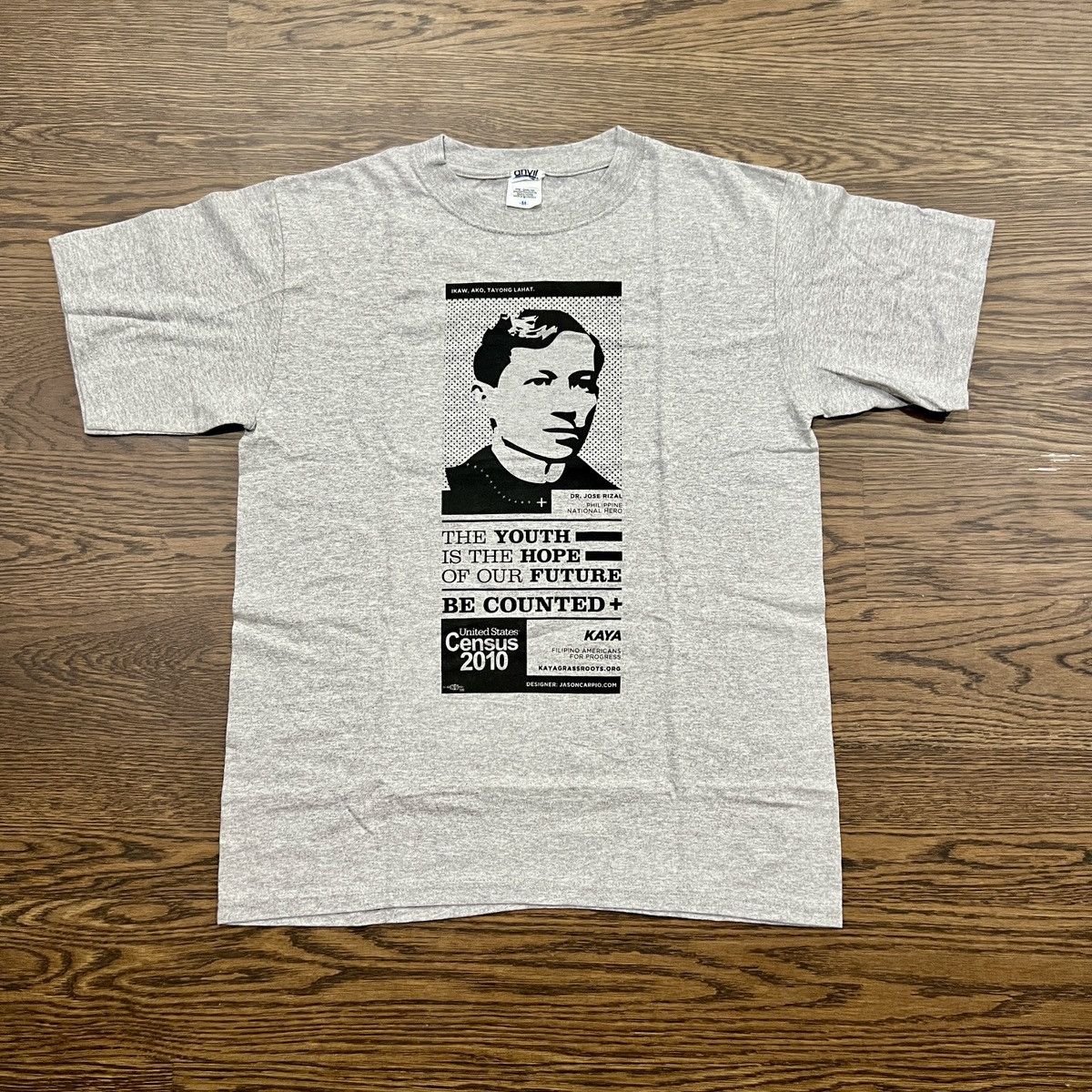 Other Jose Rizal Philippine Hero KAYA Census shirt Size US M / EU 48-50 / 2 - 1 Thumbnail