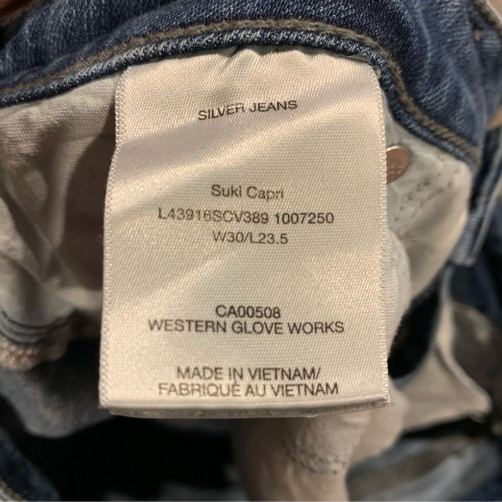 Silver Jeans Co. Women Silver Jeans Size 30" / US 8 / IT 44 - 6 Thumbnail