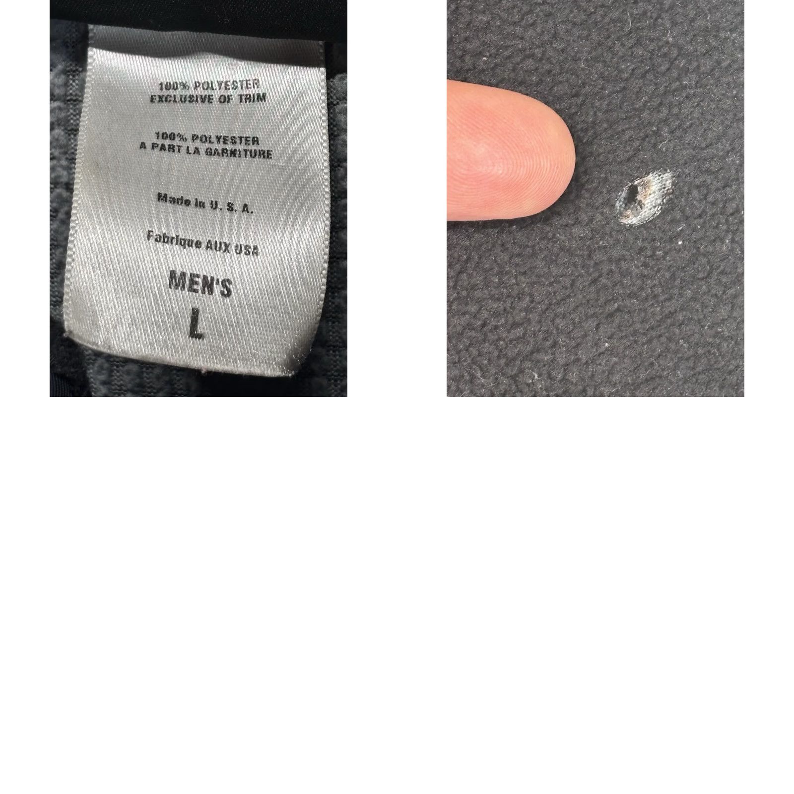 Patagonia Vtg Patagonia R4 Fleece Jacket Sz Large Men’s Black Full Zip Made USA READ Size US L / EU 52-54 / 3 - 8 Thumbnail