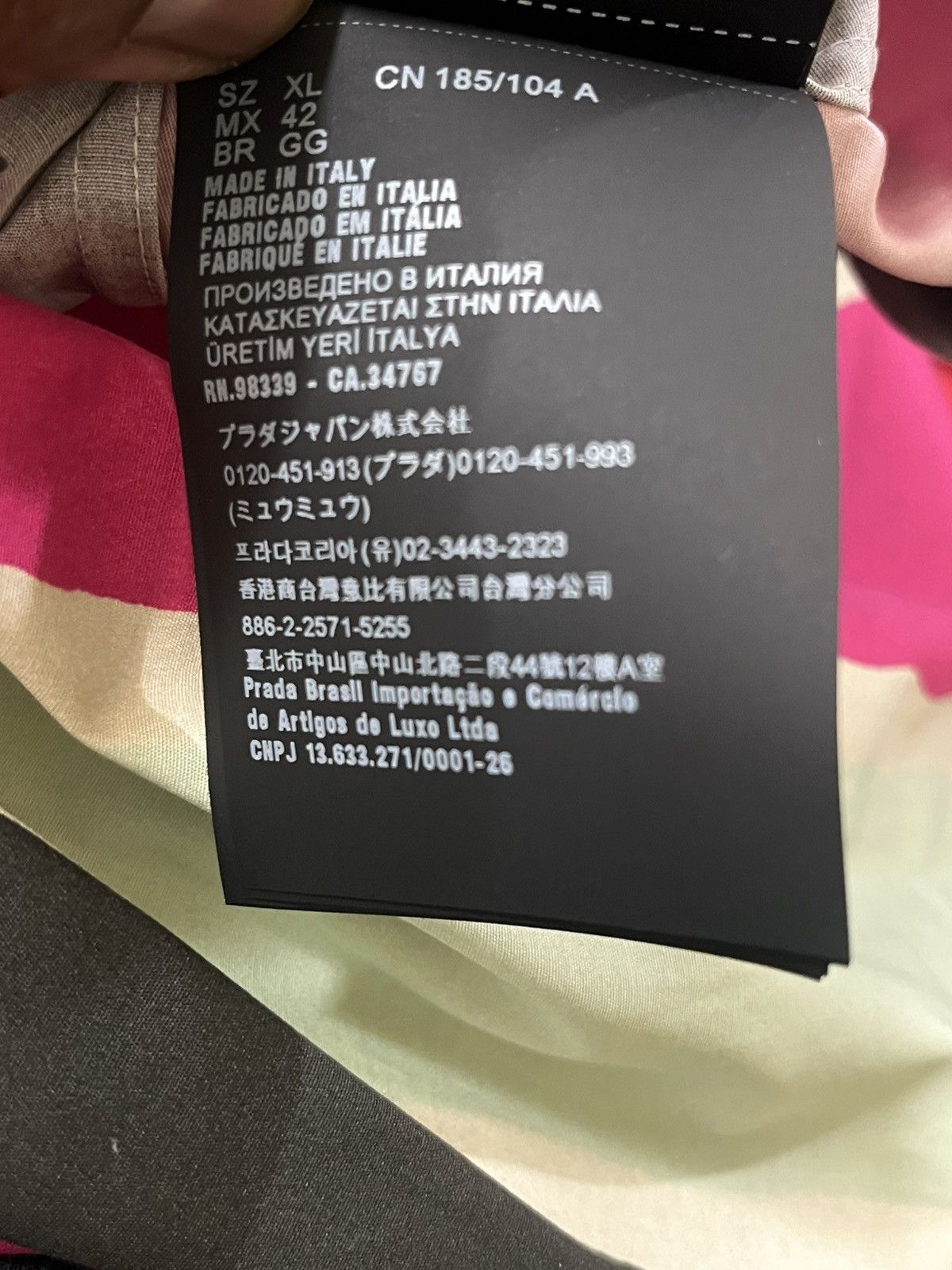 Prada Prada Shirt Sz XL Size US XL / EU 56 / 4 - 11 Thumbnail