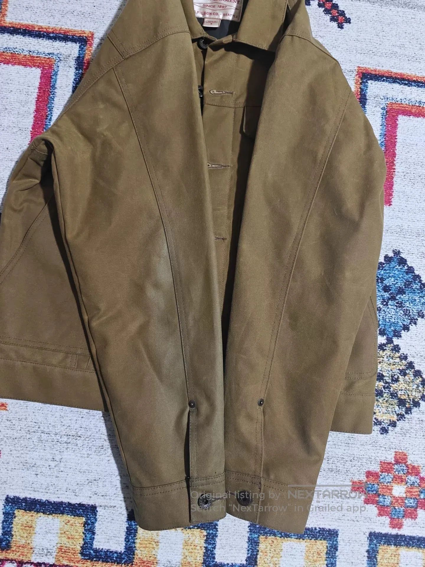 Filson Filson Cruiser Waxed Canvas Jacket. Size US S / EU 44-46 / 1 - 5 Thumbnail