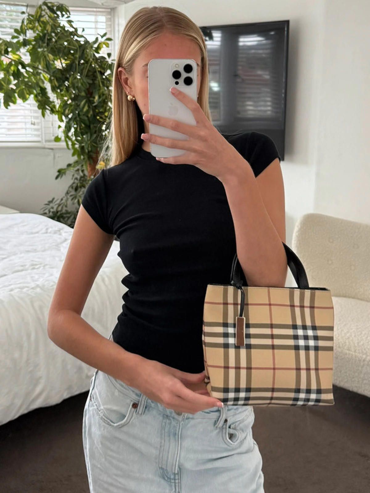 Burberry Burberry Nova Check Mini Tote Size ONE SIZE - 6 Thumbnail