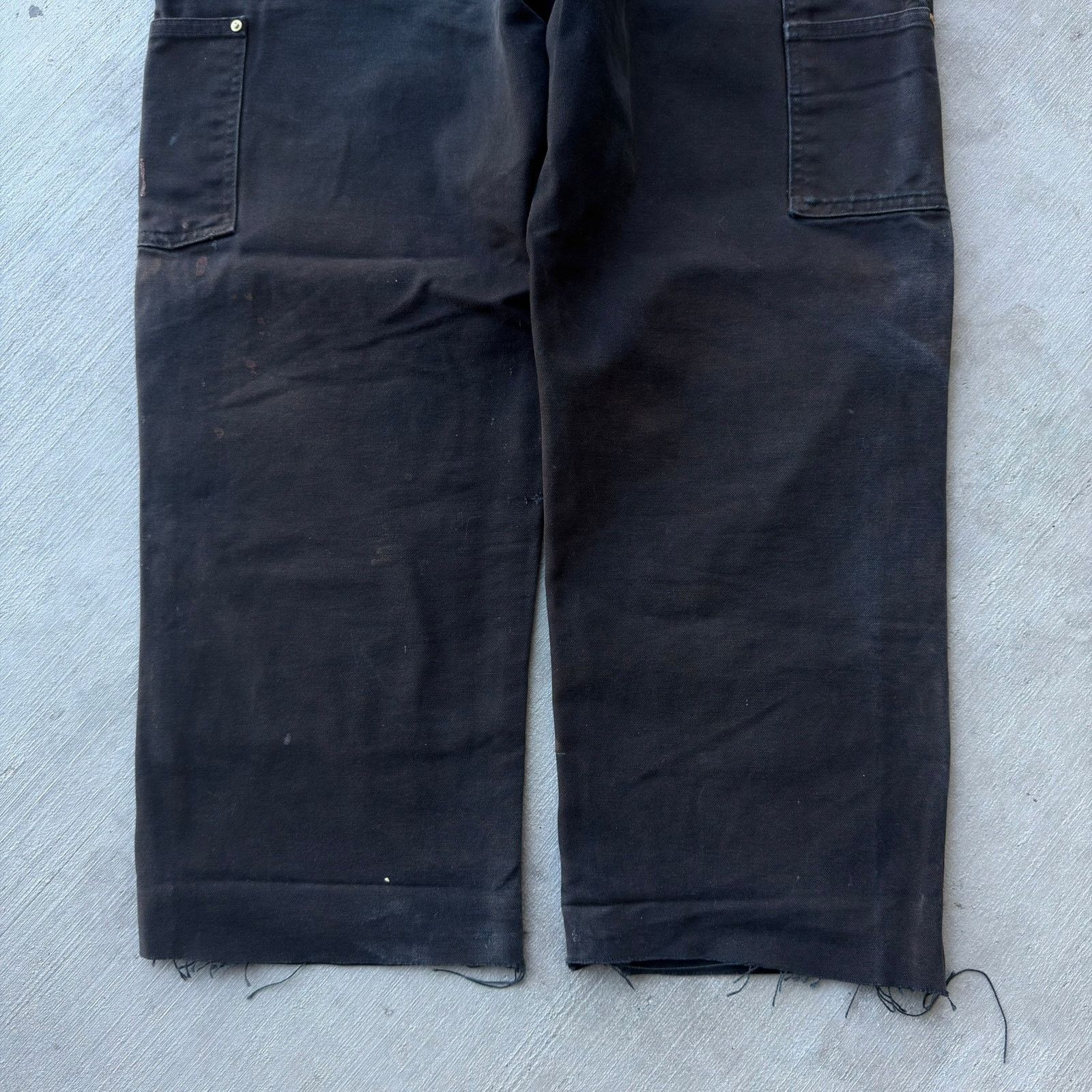 Carhartt × Vintage Carhartt black double knee work wear carpenter pants Size US 35 - 6 Thumbnail