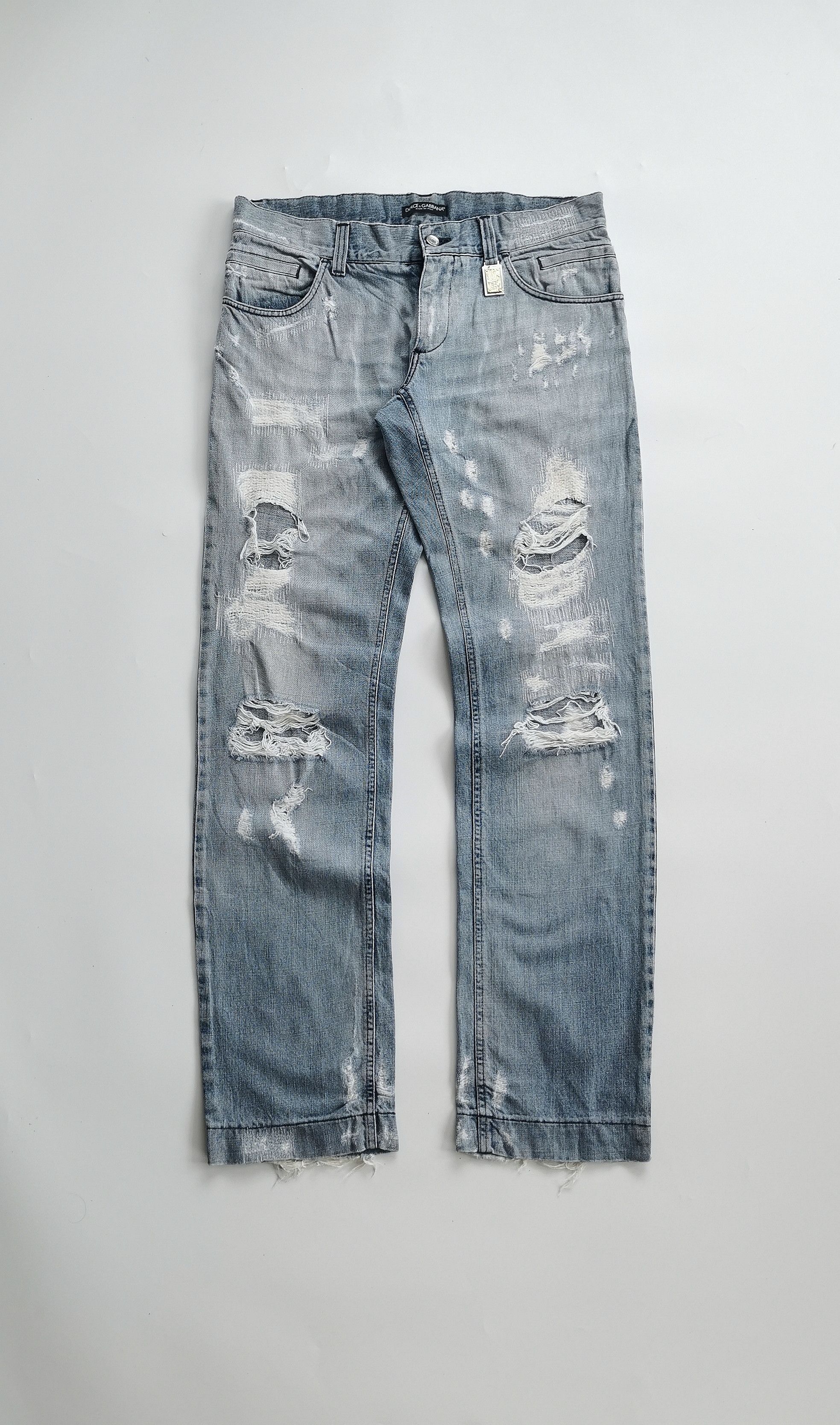 Dolce & Gabbana Dolce & Gabbana SS08 duct tape jeans | Grailed