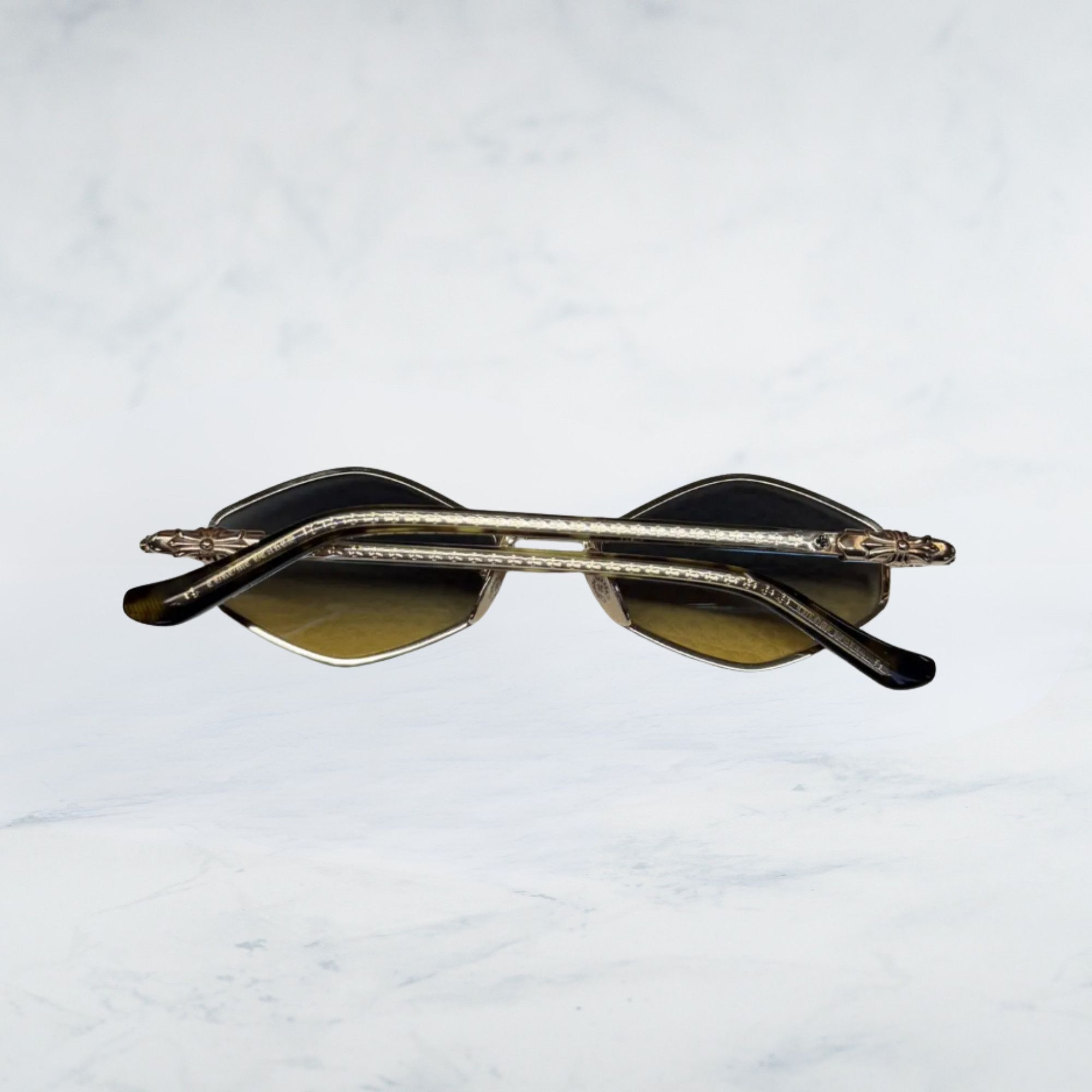 Chrome Hearts CHROME HEARTS NIP SLIP Gold Plated Dark Tortoise Size ONE SIZE - 3 Thumbnail