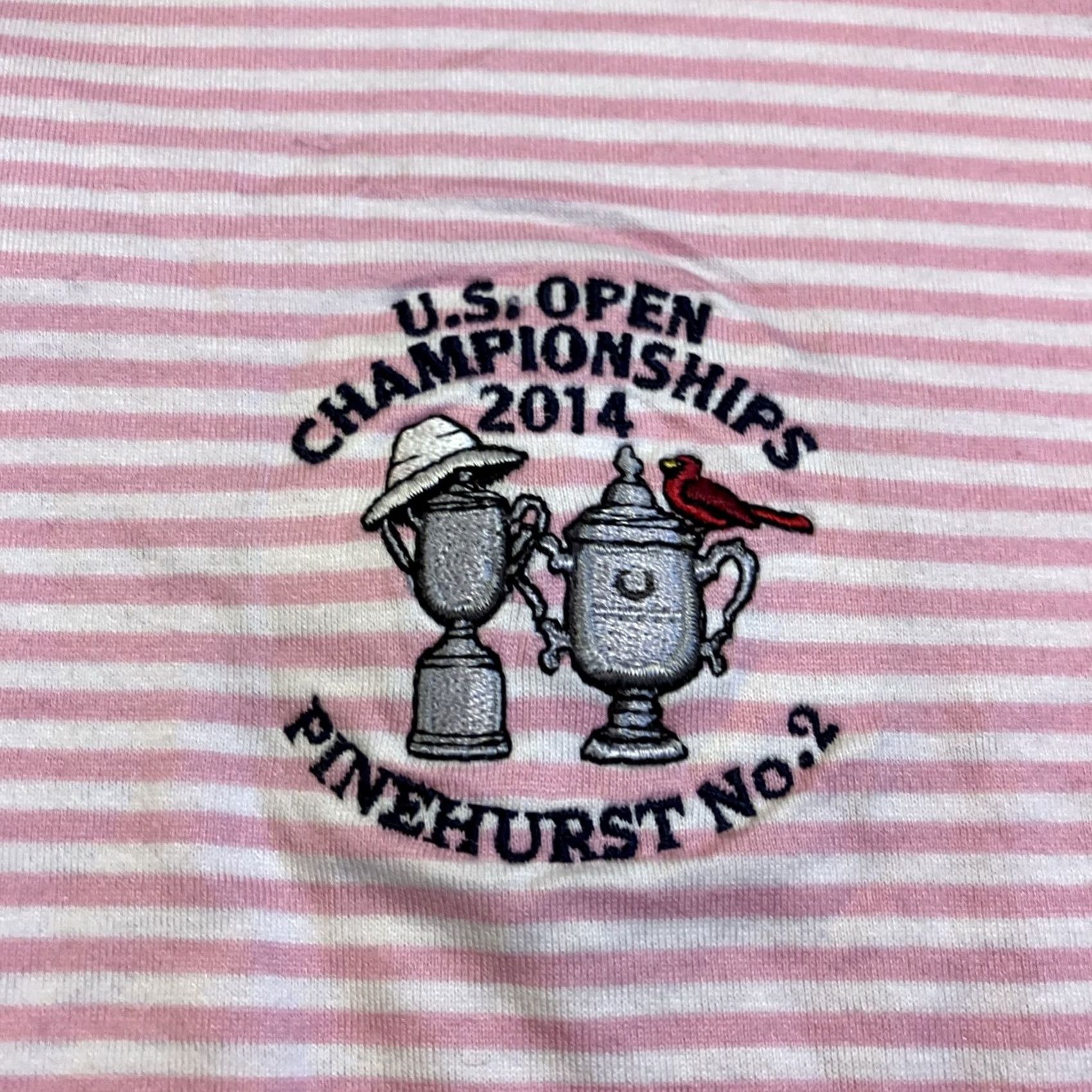 Vintage VINTAGE Fairway & Greene Pinehurst No. 2 2014 US Open Championship Golf Polo M Size US M / EU 48-50 / 2 - 2 Thumbnail