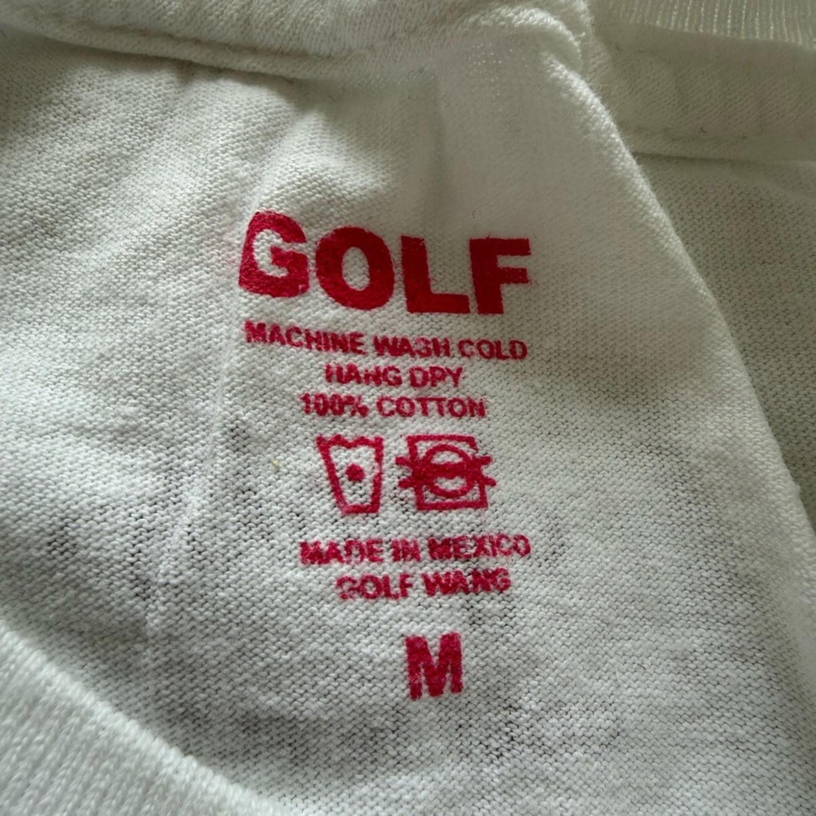 Golf Wang Golf Wang White T-Shirt Ice Cream Size US M / EU 48-50 / 2 - 2 Thumbnail