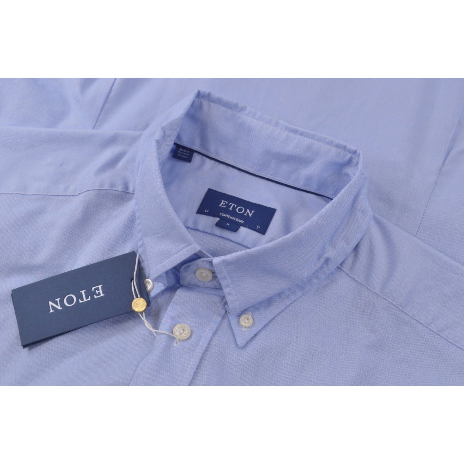 Eton Eton New with tags Shirt Size XL US In Blue Size US XL / EU 56 / 4 - 1 Thumbnail
