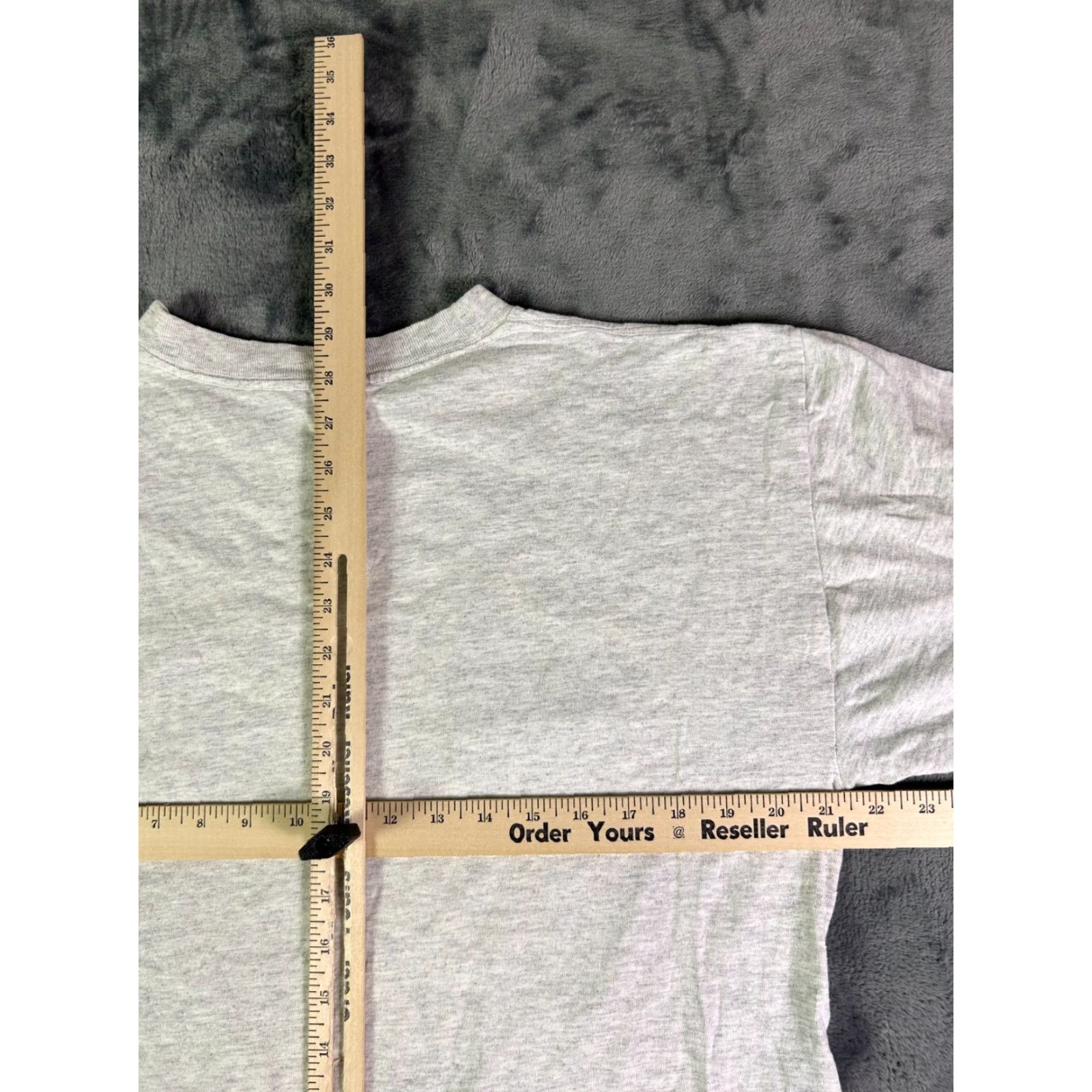 Gildan VINTAGE MSU Michigan State University T-Shirt Large Gray Plaid Block Logo Shirt Mens XL Gray MSU Logo 90s University Size US XL / EU 56 / 4 - 7 Thumbnail