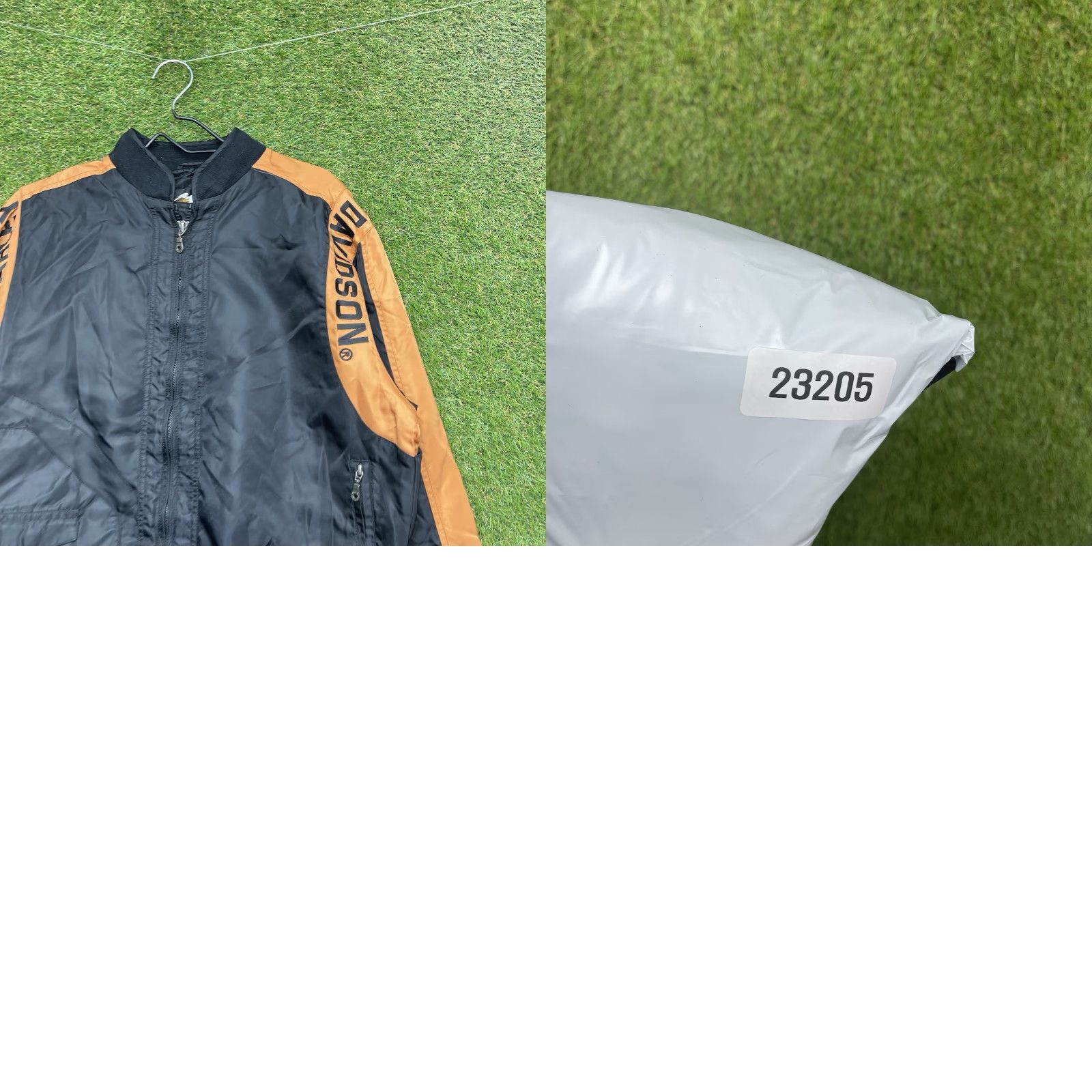Harley Davidson Harley-Davidson Nylon Jacket Mens M Black Orange Softshell Zip Riding Racing Logo Back Size US M / EU 48-50 / 2 - 8 Thumbnail