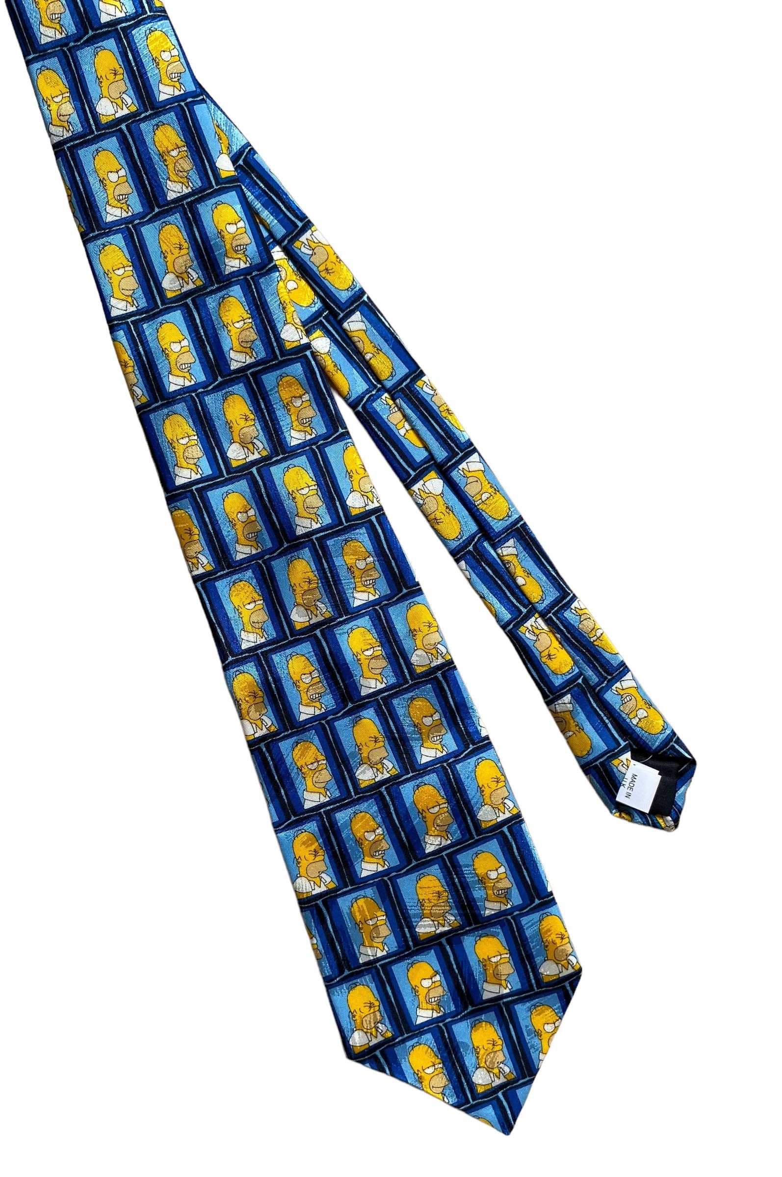 Fox Racing × The Simpsons × Vintage 1998s' The Simpsons vintage tie Size ONE SIZE - 3 Thumbnail
