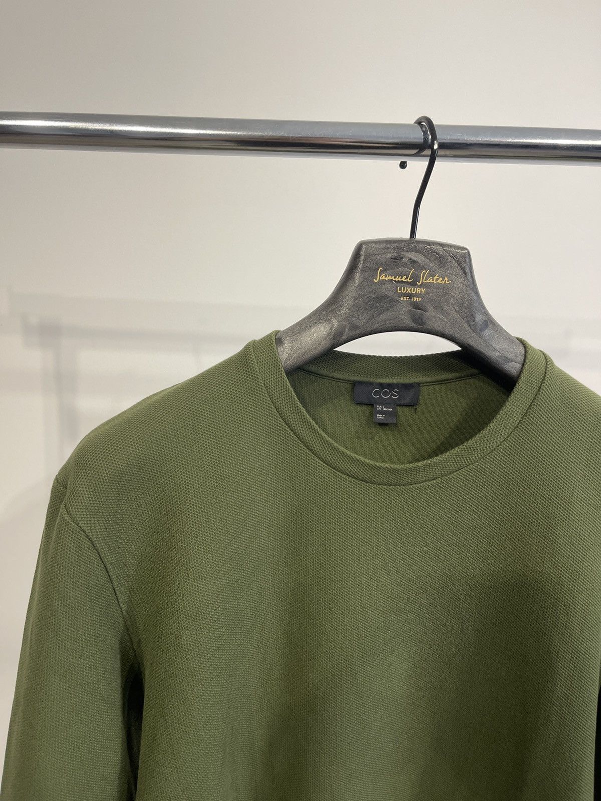 Cos Cos sweater sweatshirt designer khaki jumper casual Size US L / EU 52-54 / 3 - 2 Thumbnail