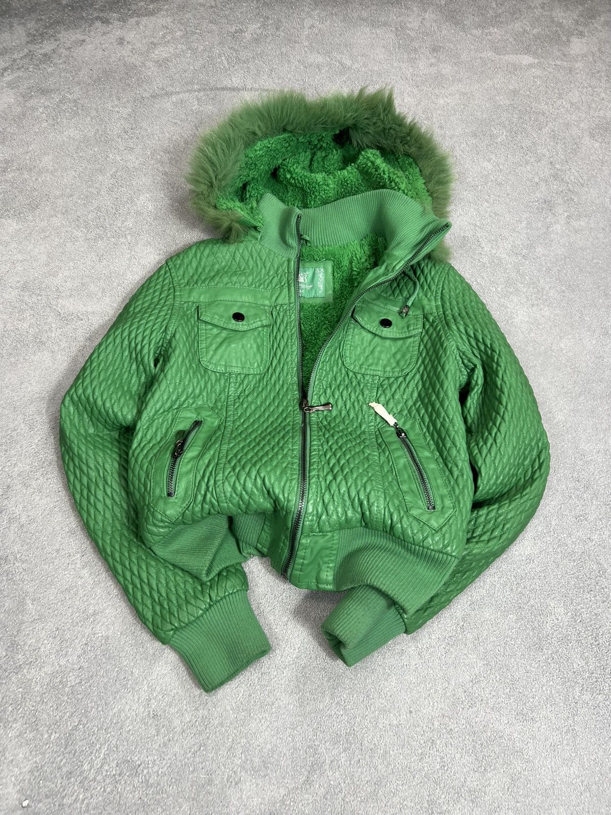 Hysteric Glamour VTG Kapital Style Real Leather Ral Fur Mohair Jacket 90s Size US S / EU 44-46 / 1 - 1 Thumbnail
