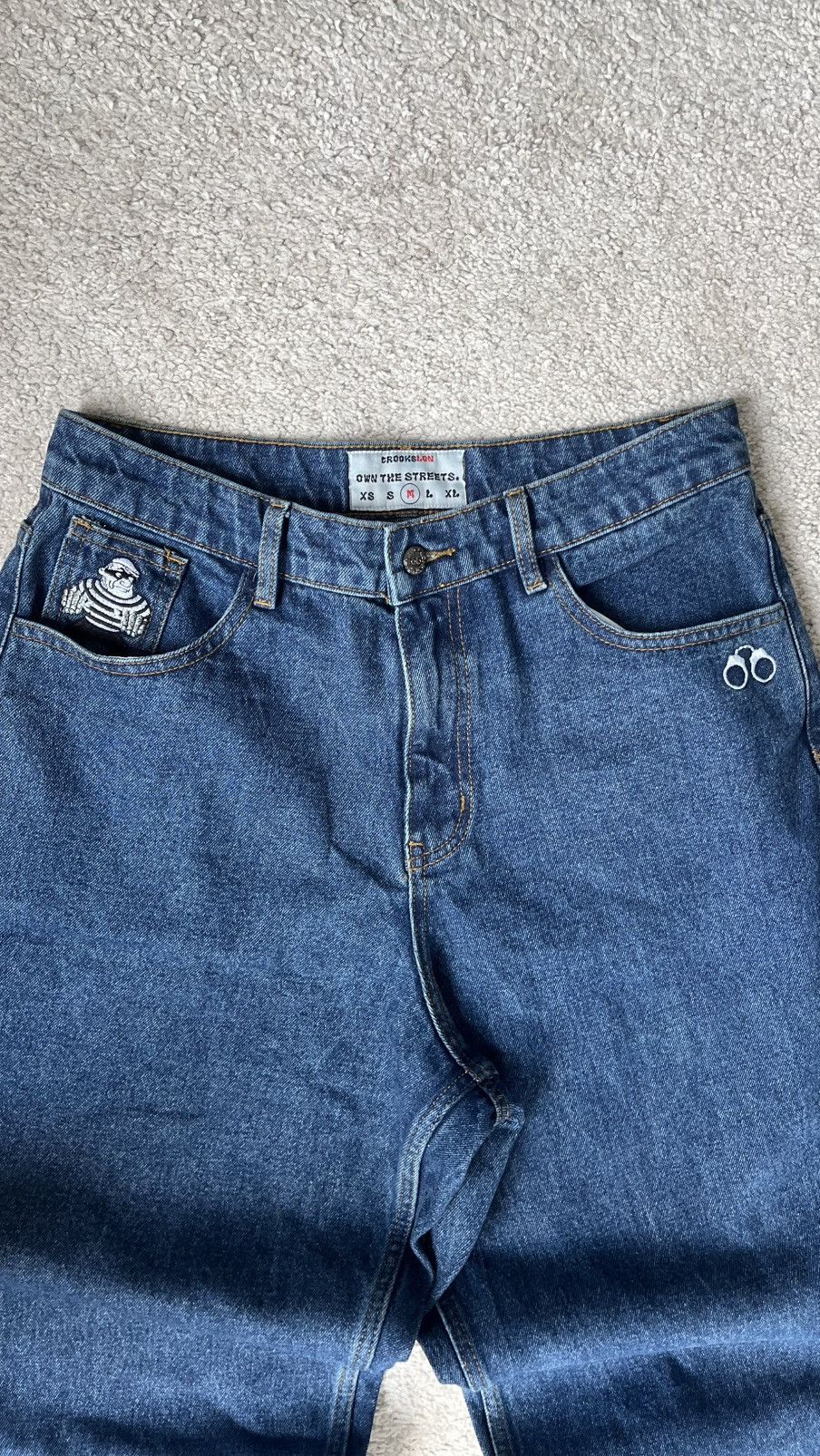 Other Crooks LDN baggy denim jeans Size US 31 - 3 Thumbnail