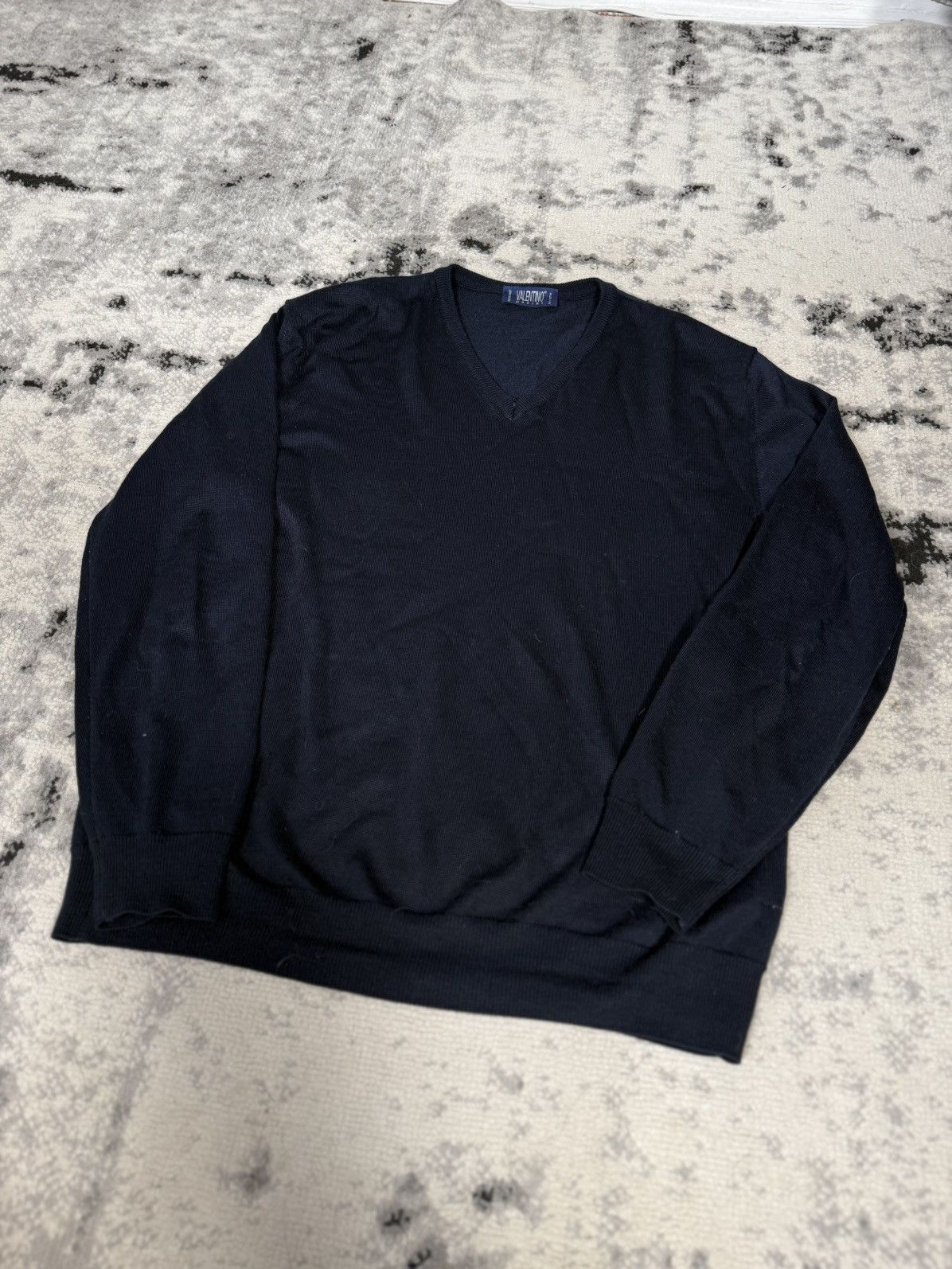 Valentino Vintage Valentino Merino Wool Sweater Size US XL / EU 56 / 4 - 5 Thumbnail