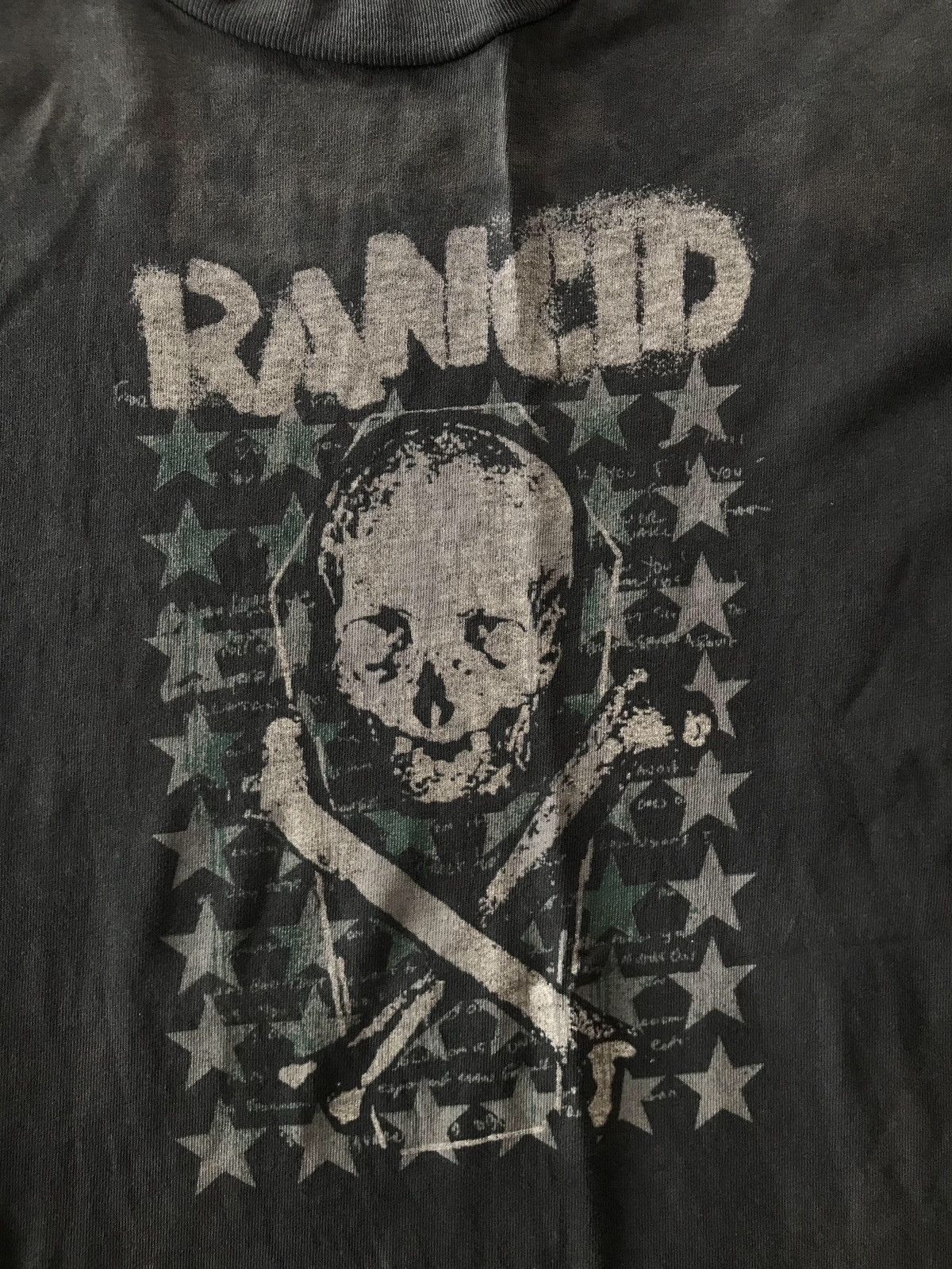 Band Tees × Vintage RARE VINTAGE RANCID TEE Size US L / EU 52-54 / 3 - 3 Thumbnail